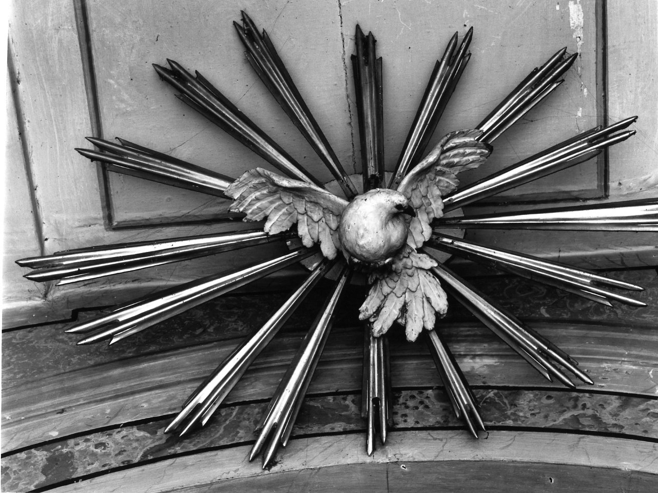 colomba dello Spirito Santo (rilievo) - bottega campana (prima metà sec. XIX)