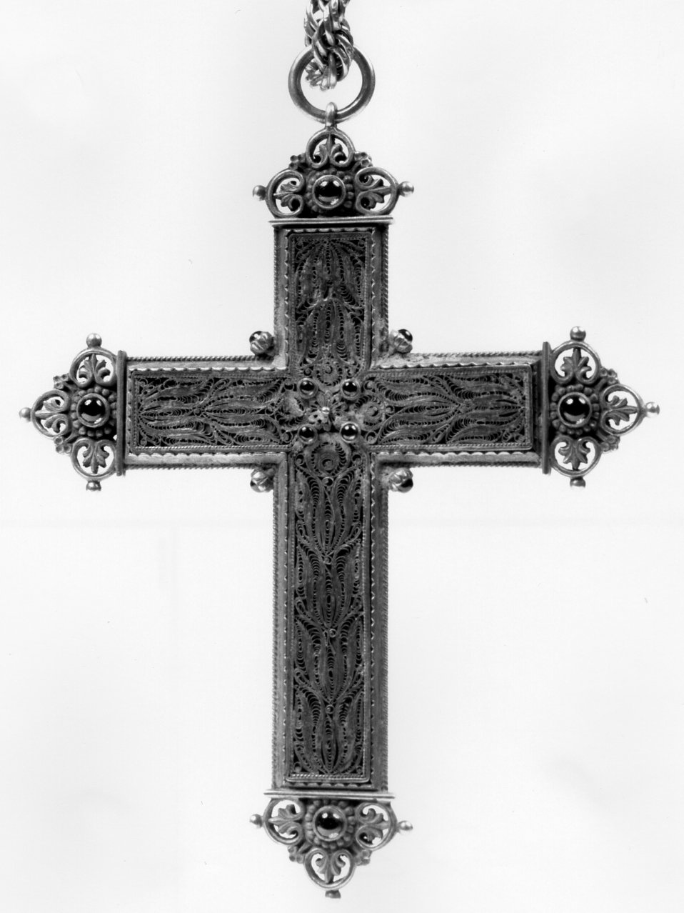 croce - bottega napoletana (metà sec. XIX)