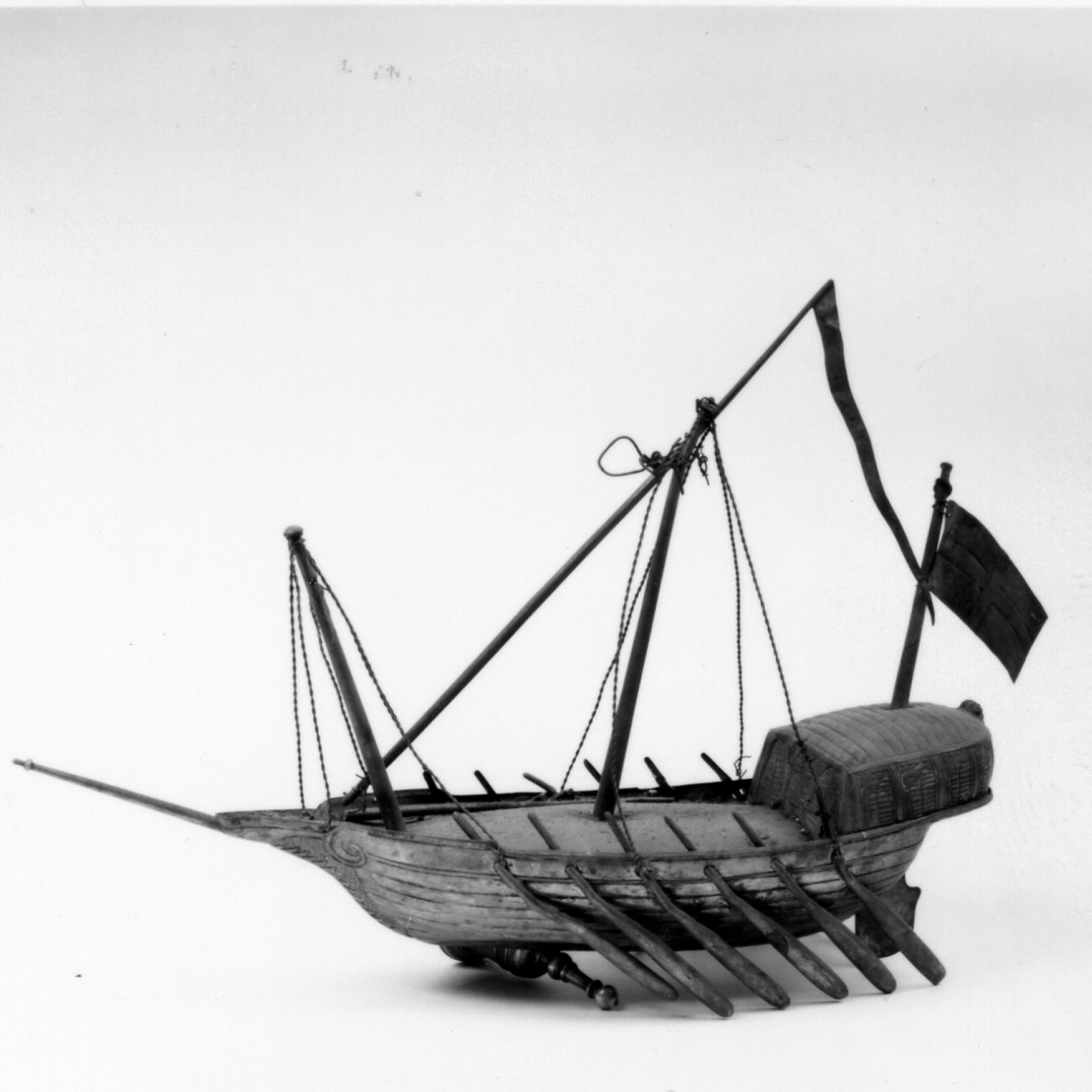 veliero (ex voto) - bottega napoletana (seconda metà sec. XIX)