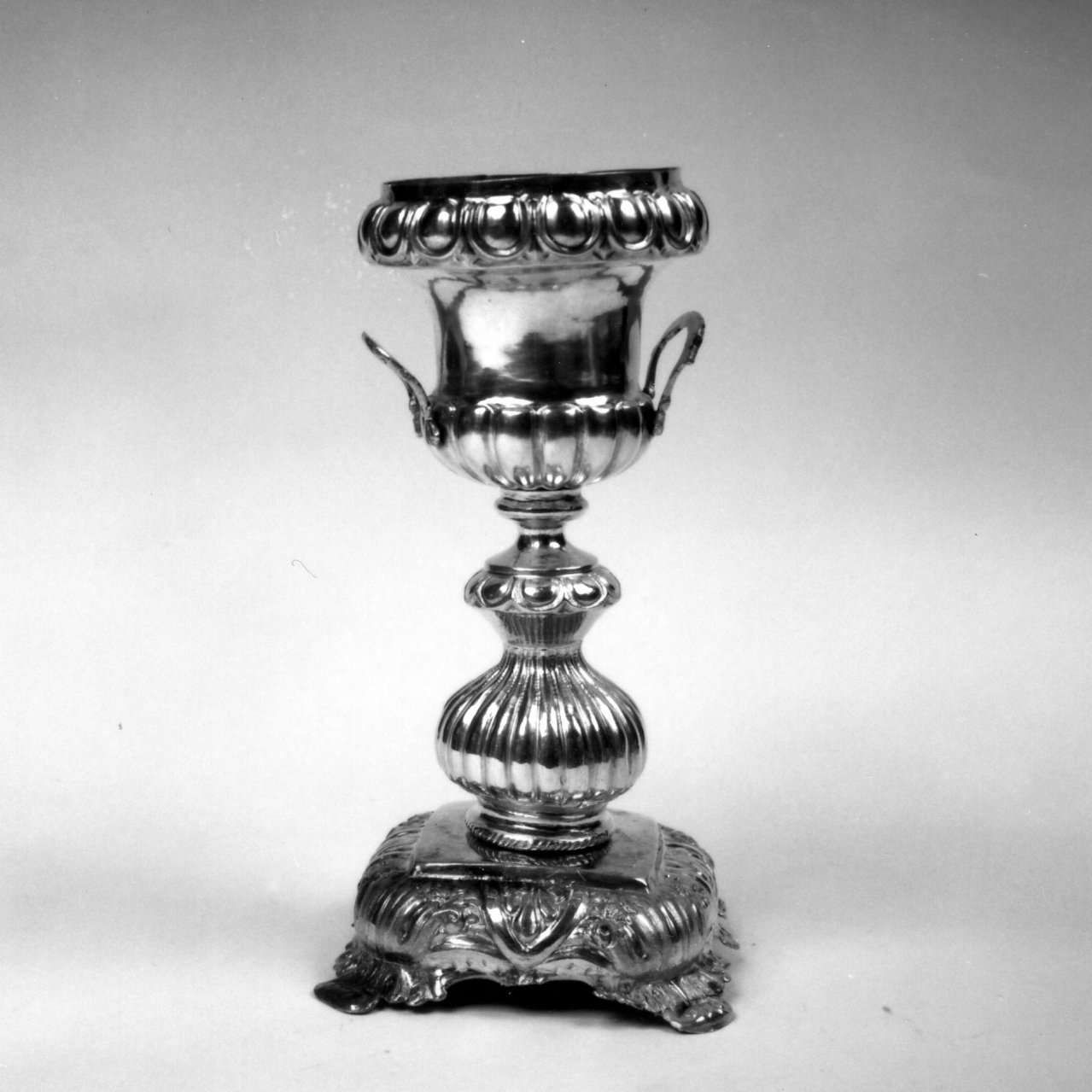 candelabro - bottega napoletana (metà sec. XIX)