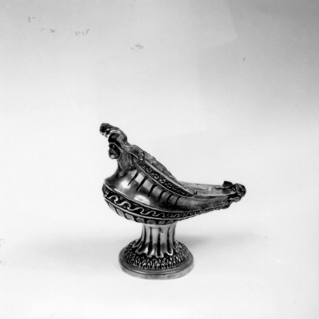 navicella portaincenso - bottega napoletana (metà sec. XIX)