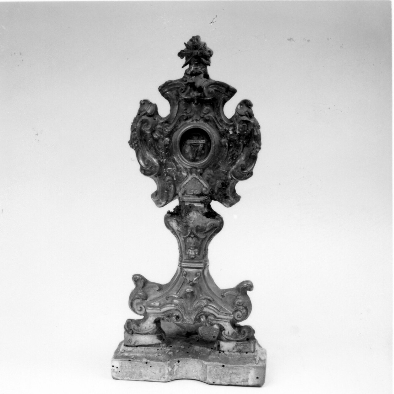 reliquiario - a ostensorio - bottega napoletana (metà sec. XVIII)