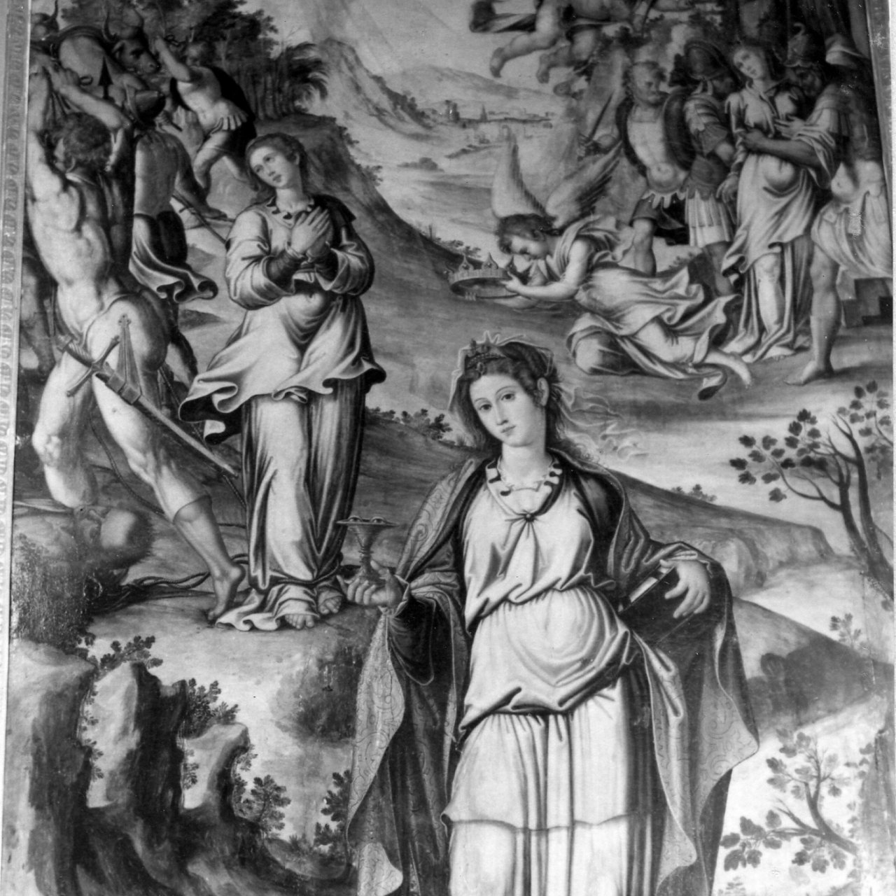Santa Lucia (dipinto) di Landulfo Pompeo (inizio sec. XVII)