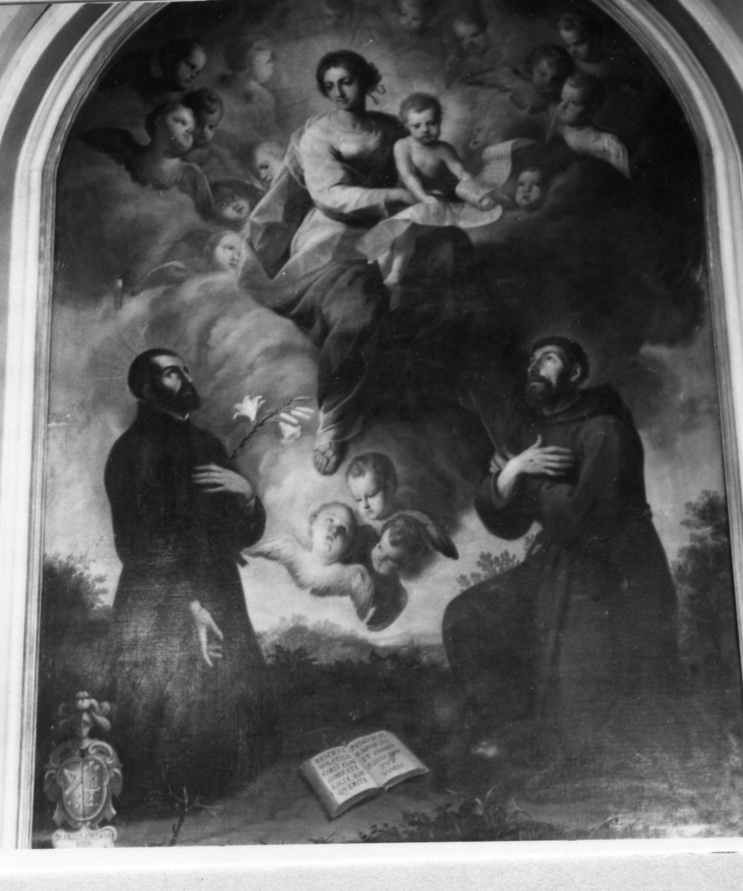 Madonna con Bambino e Santi (dipinto) - ambito napoletano (prima metà sec. XVIII)