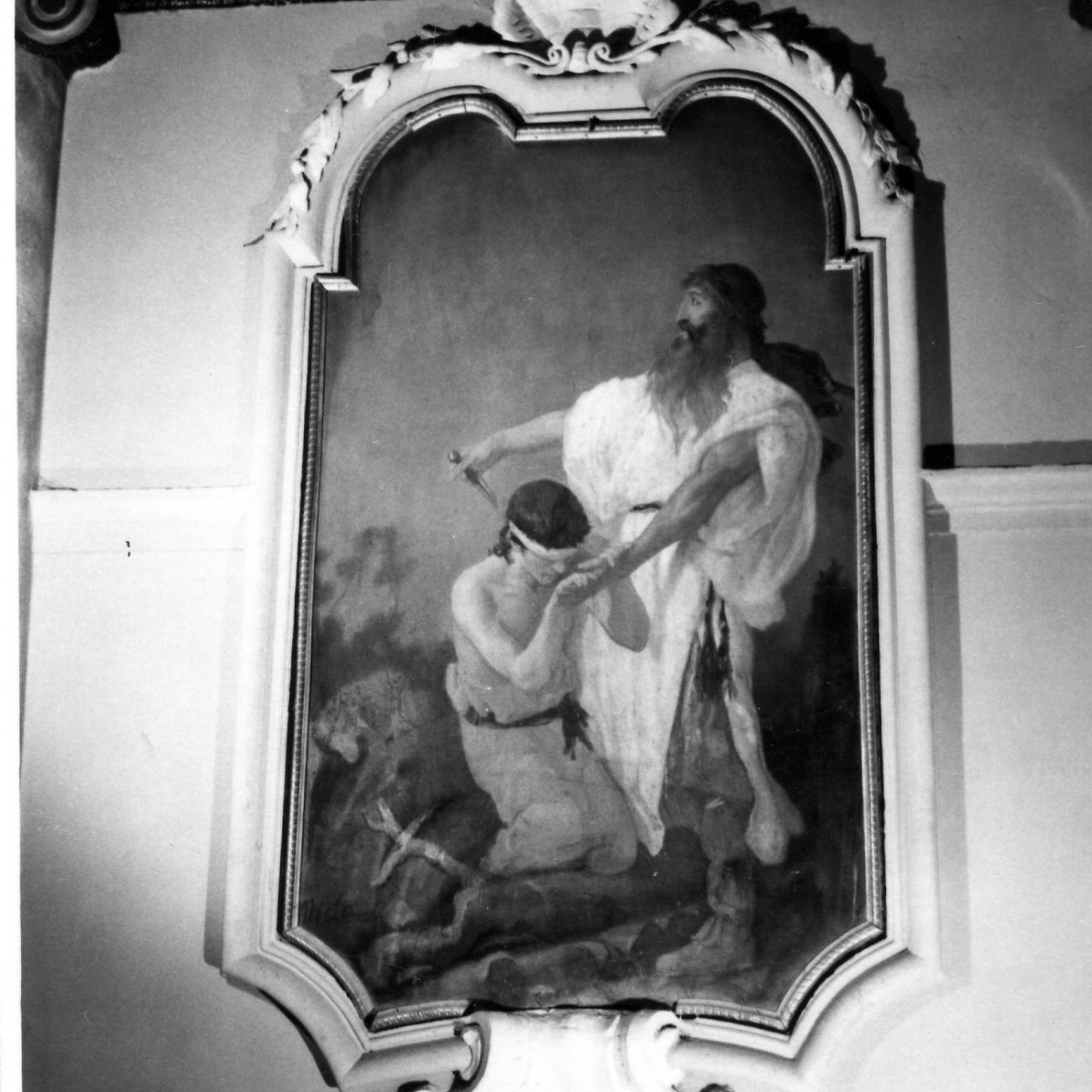 sacrificio di Isacco (dipinto) - ambito campano (sec. XIX)