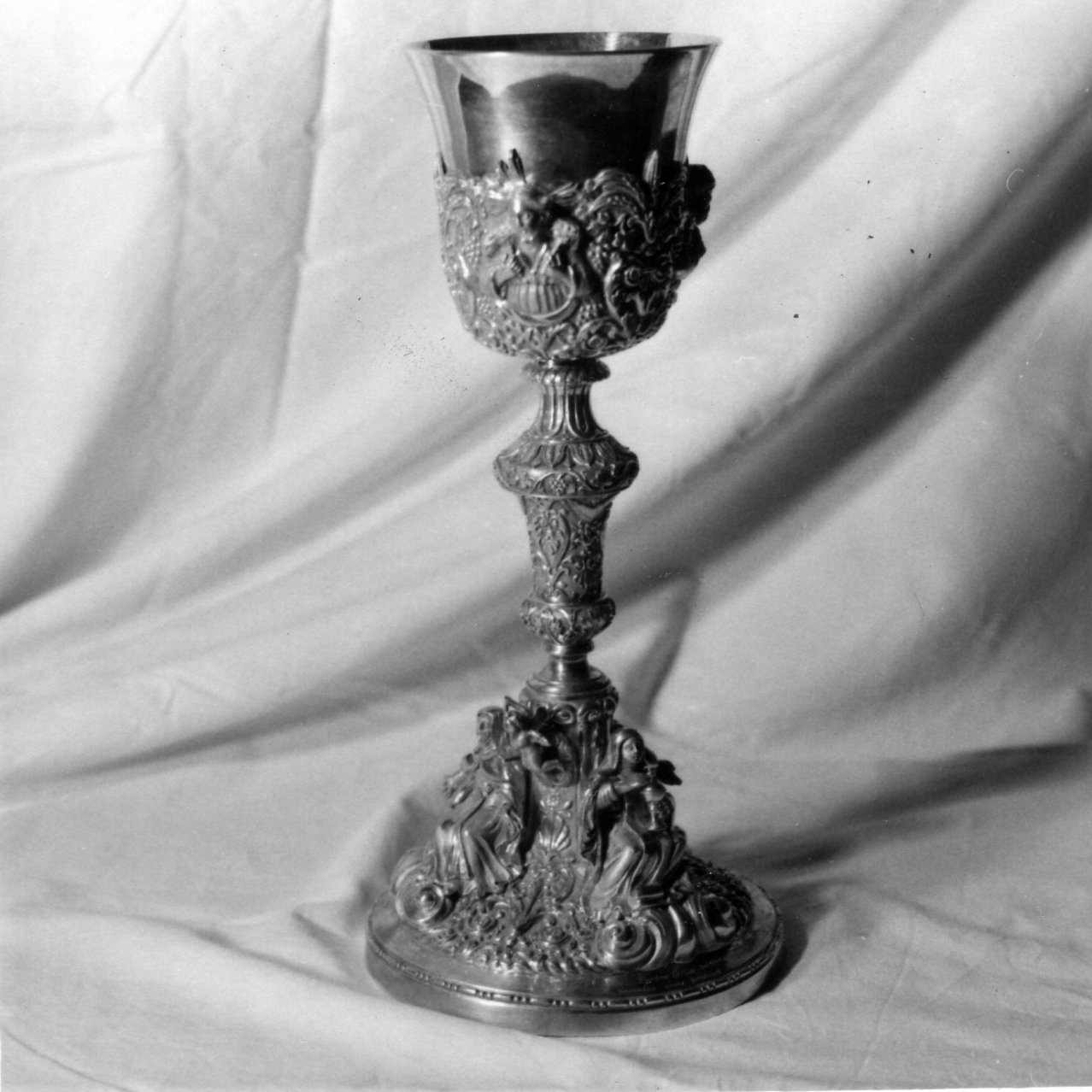 calice - bottega napoletana (sec. XIX)