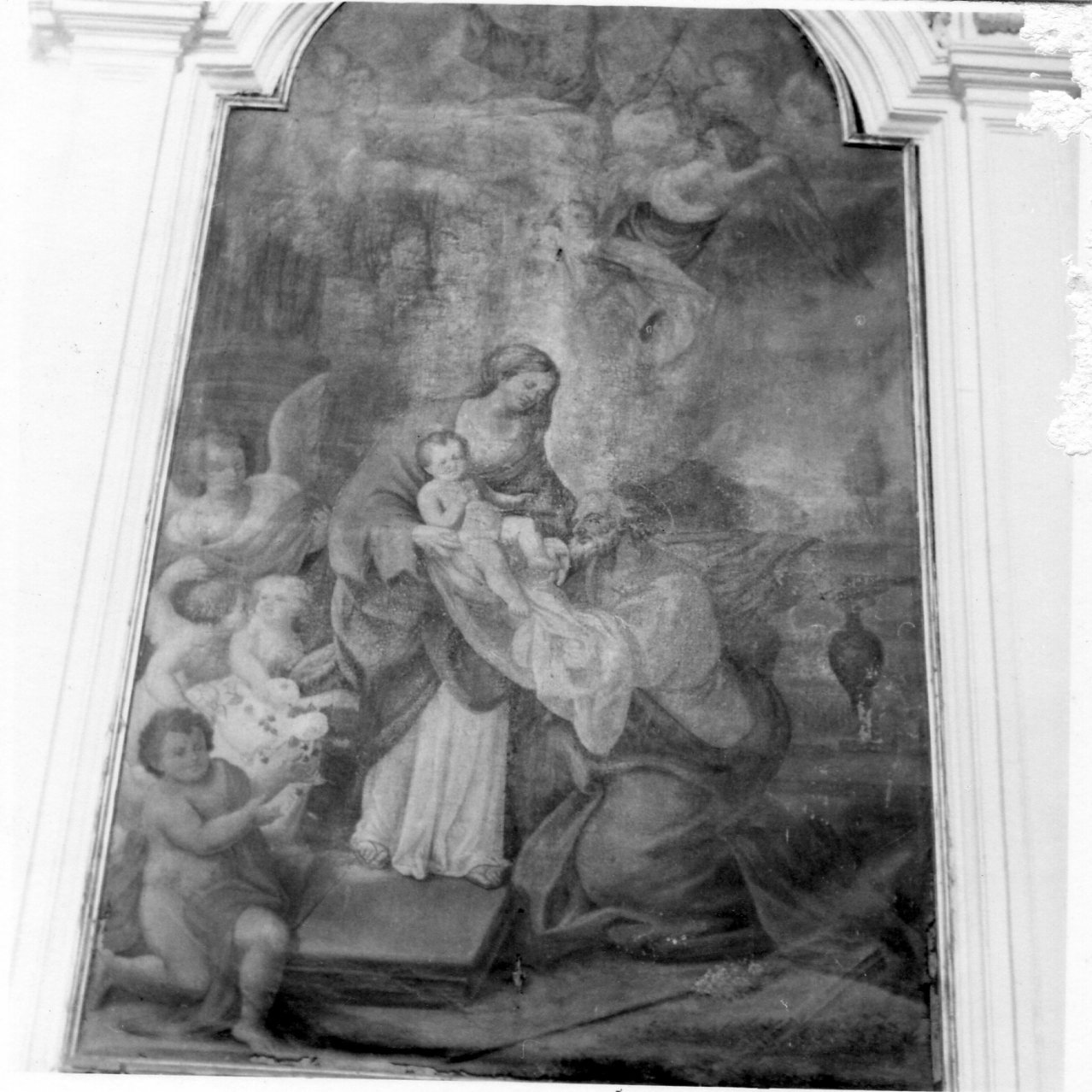 Sacra Famiglia (dipinto) - ambito napoletano (seconda metà sec. XVIII)