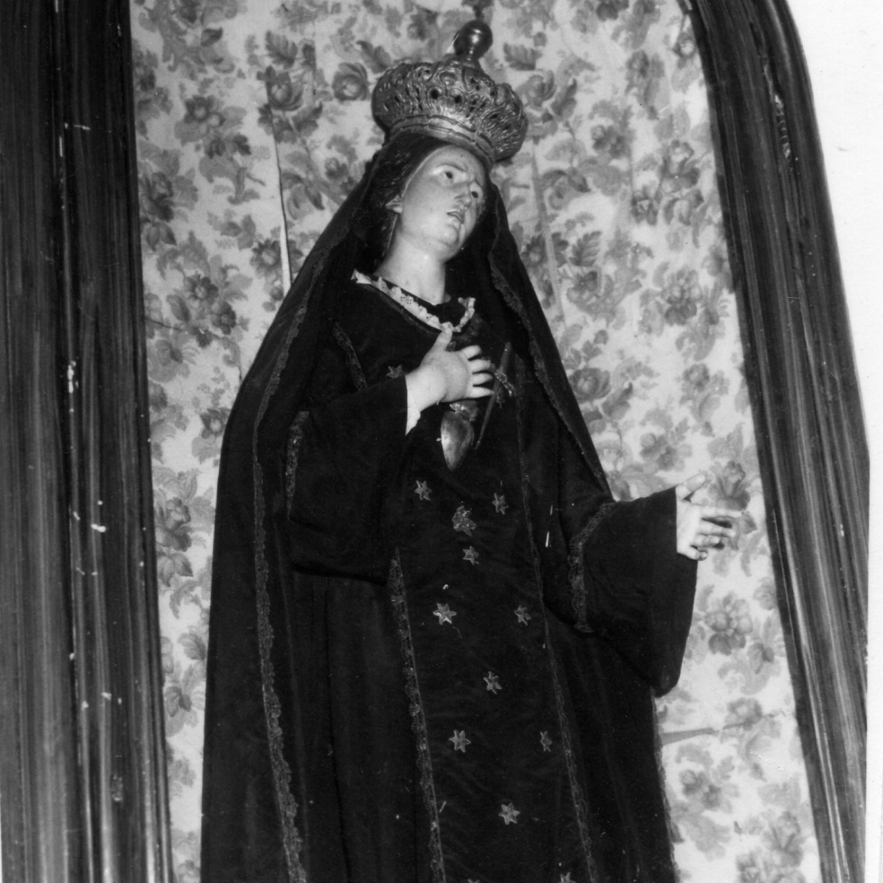 Madonna Addolorata (statua) - bottega napoletana (seconda metà sec. XVIII)