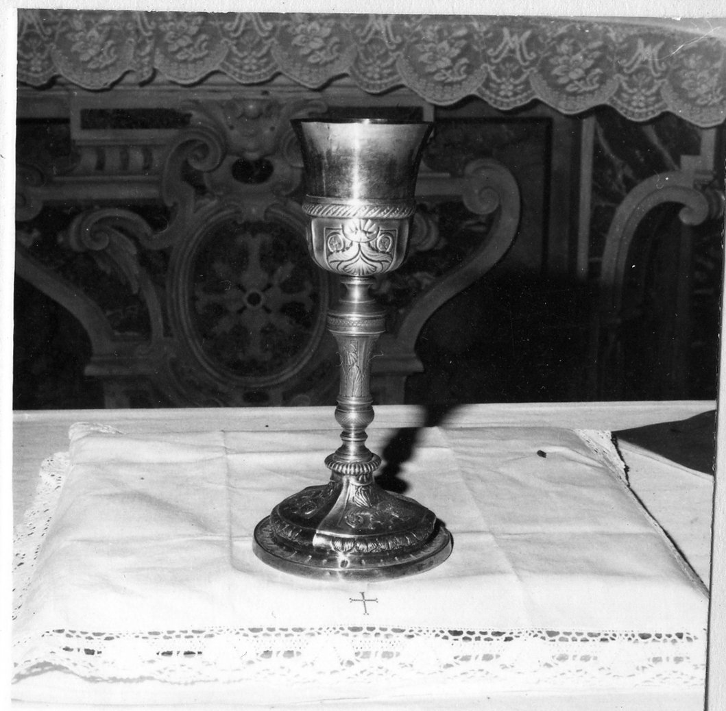 calice - bottega napoletana (prima metà sec. XIX)