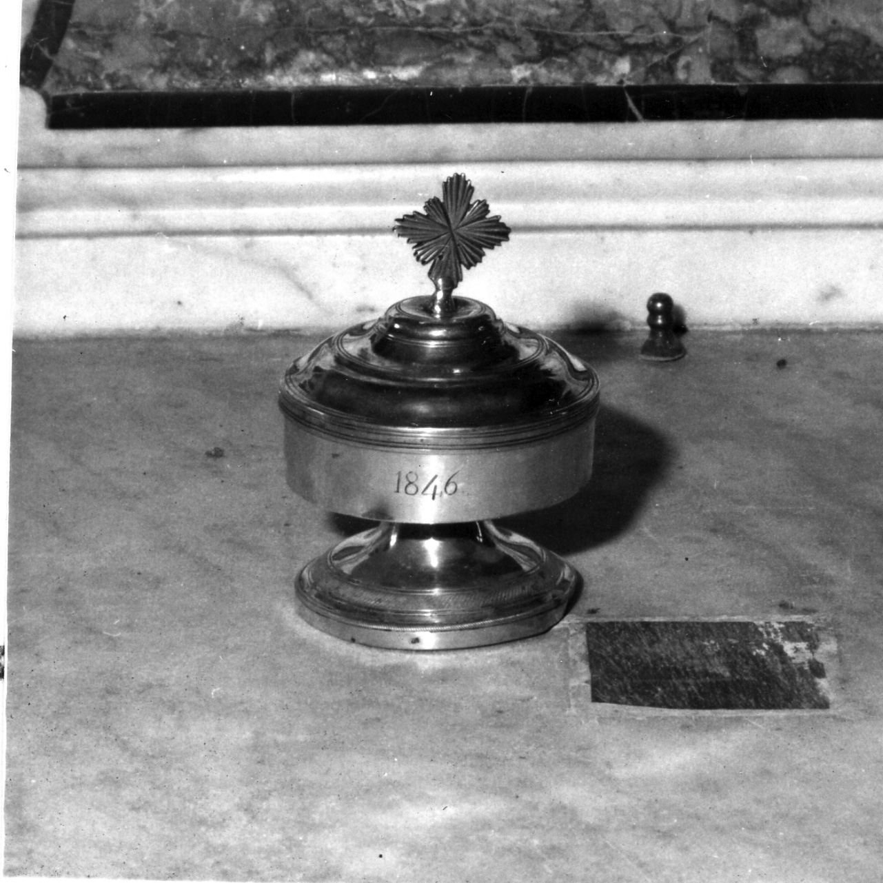 teca eucaristica - bottega napoletana (sec. XIX)