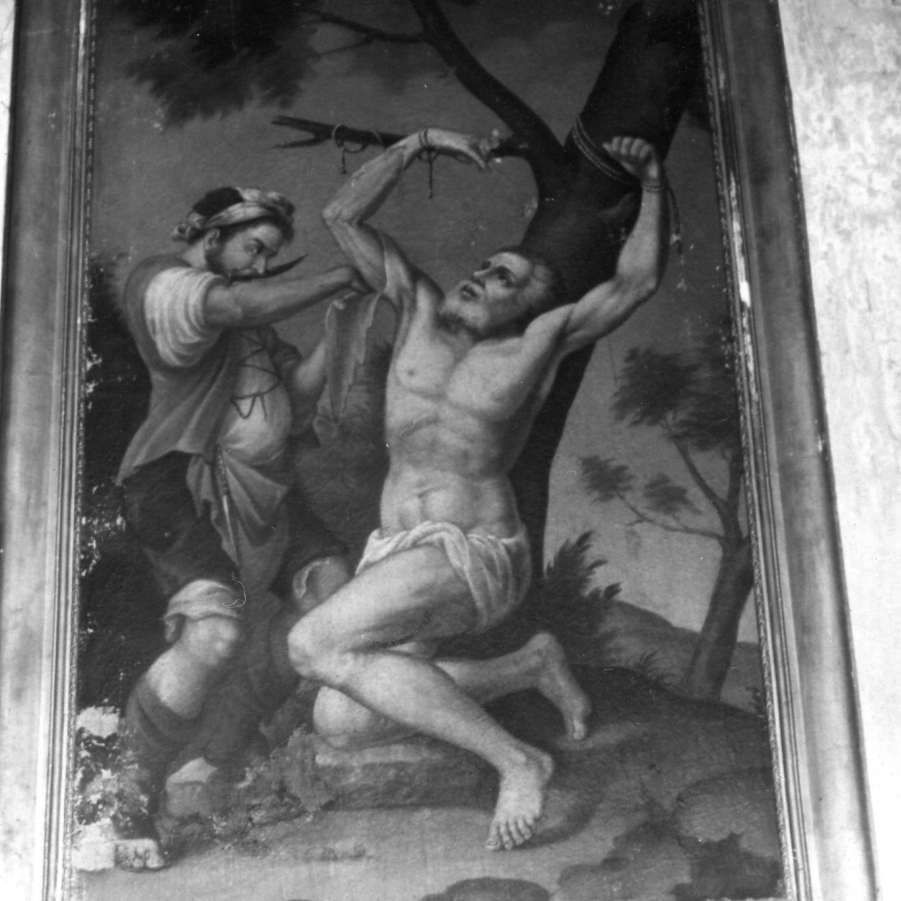 martirio di San Bartolomeo (dipinto) - ambito napoletano (inizio sec. XVIII)