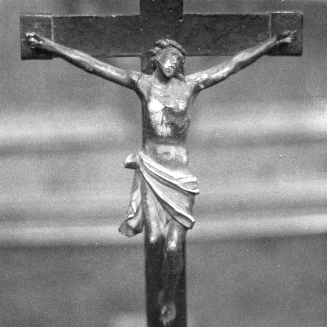 Cristo crocifisso (crocifisso) - bottega napoletana (sec. XVIII)