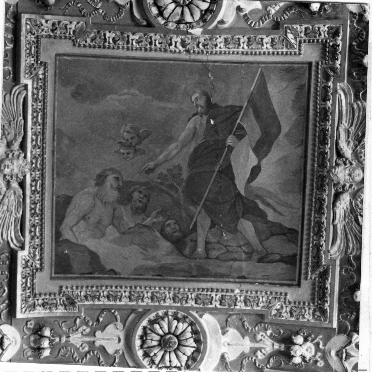 discesa di Cristo al limbo (dipinto) di Liguori A (inizio sec. XVIII)