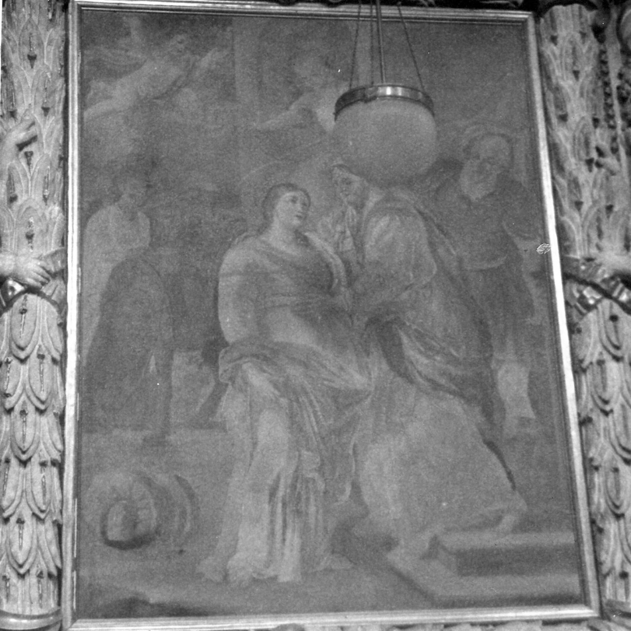 visitazione (dipinto) - ambito napoletano (sec. XVIII)