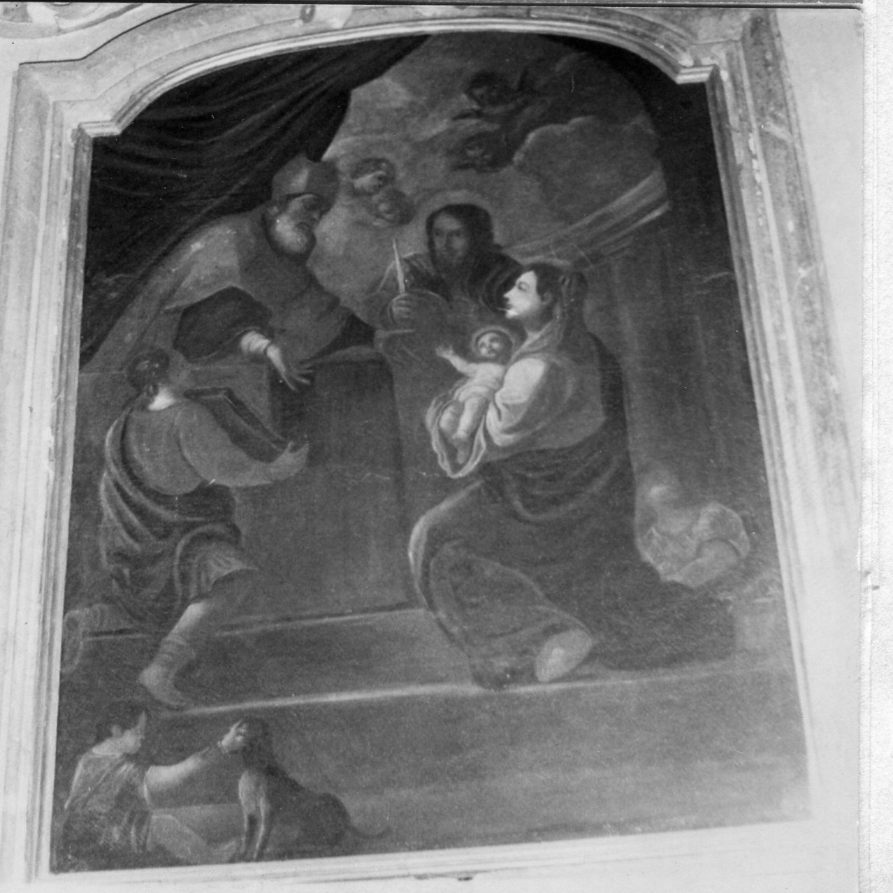 presentazione di Gesù al tempio (dipinto) - ambito napoletano (sec. XVIII)