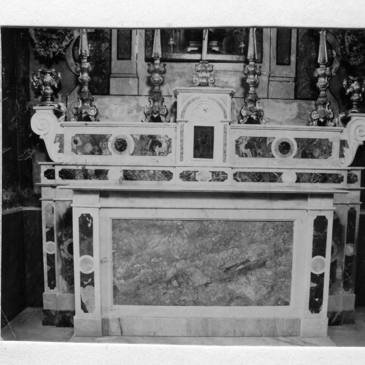altare, serie - bottega campana (ultimo quarto sec. XIX)