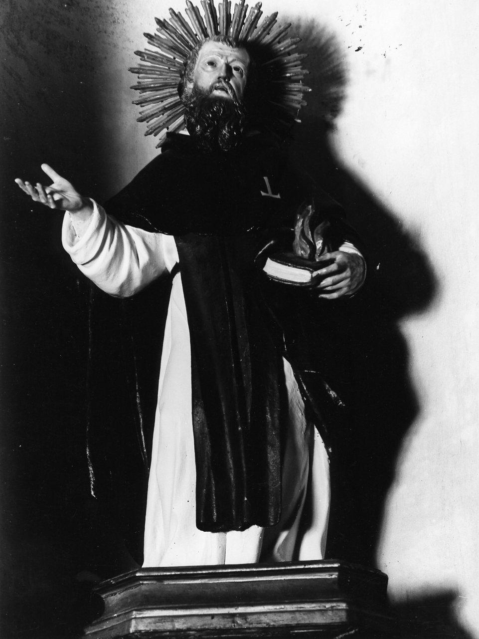 Sant'Antonio Abate (statuetta) - bottega campana (prima metà sec. XIX)