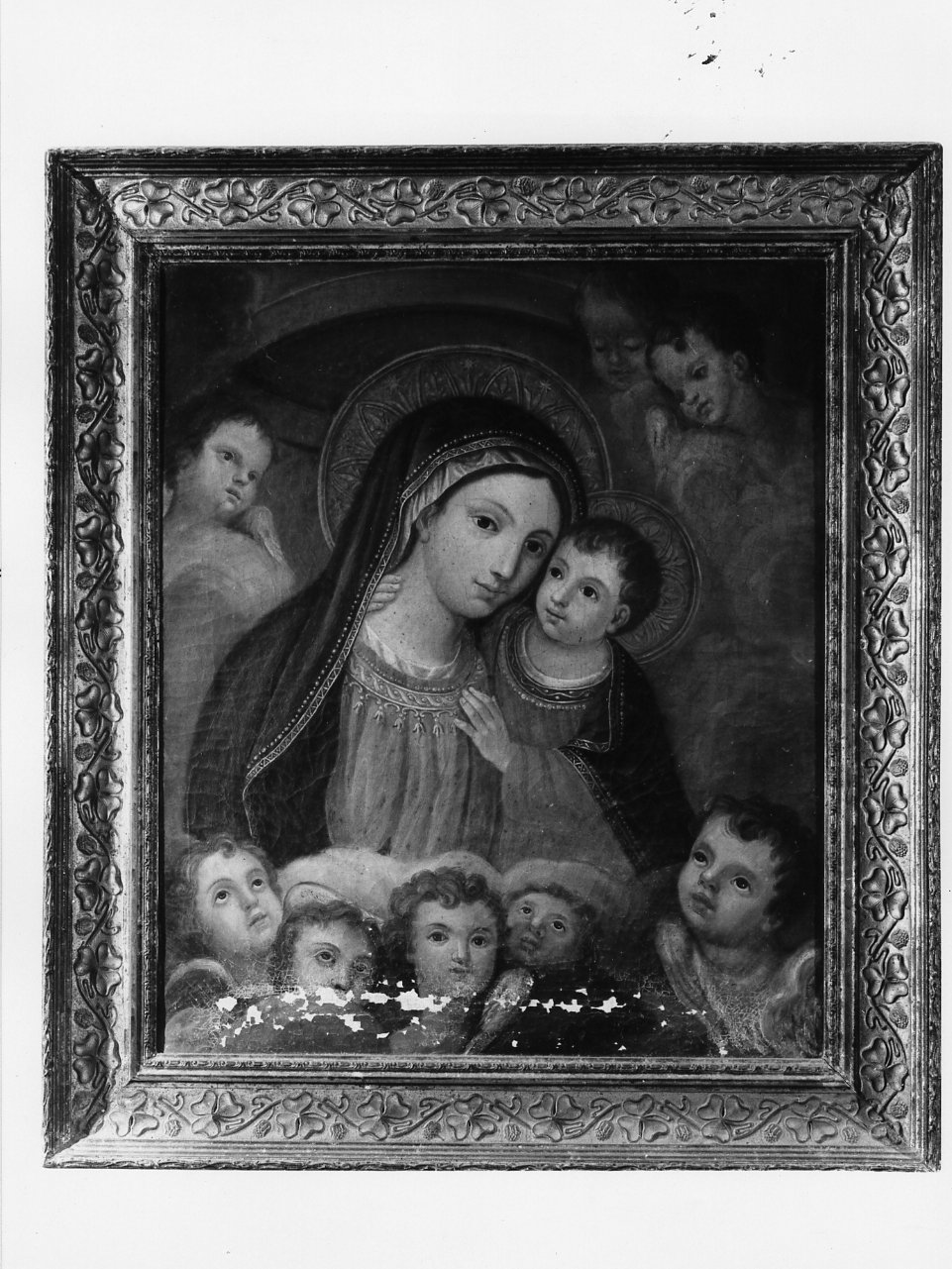 Madonna con Bambino (dipinto) - ambito campano (seconda metà sec. XIX)