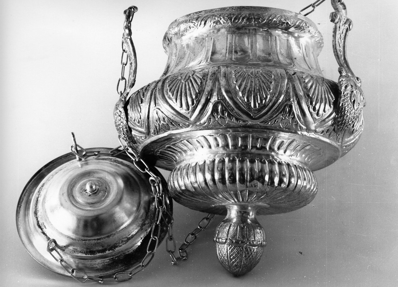 lampada - bottega campana (seconda metà sec. XIX)