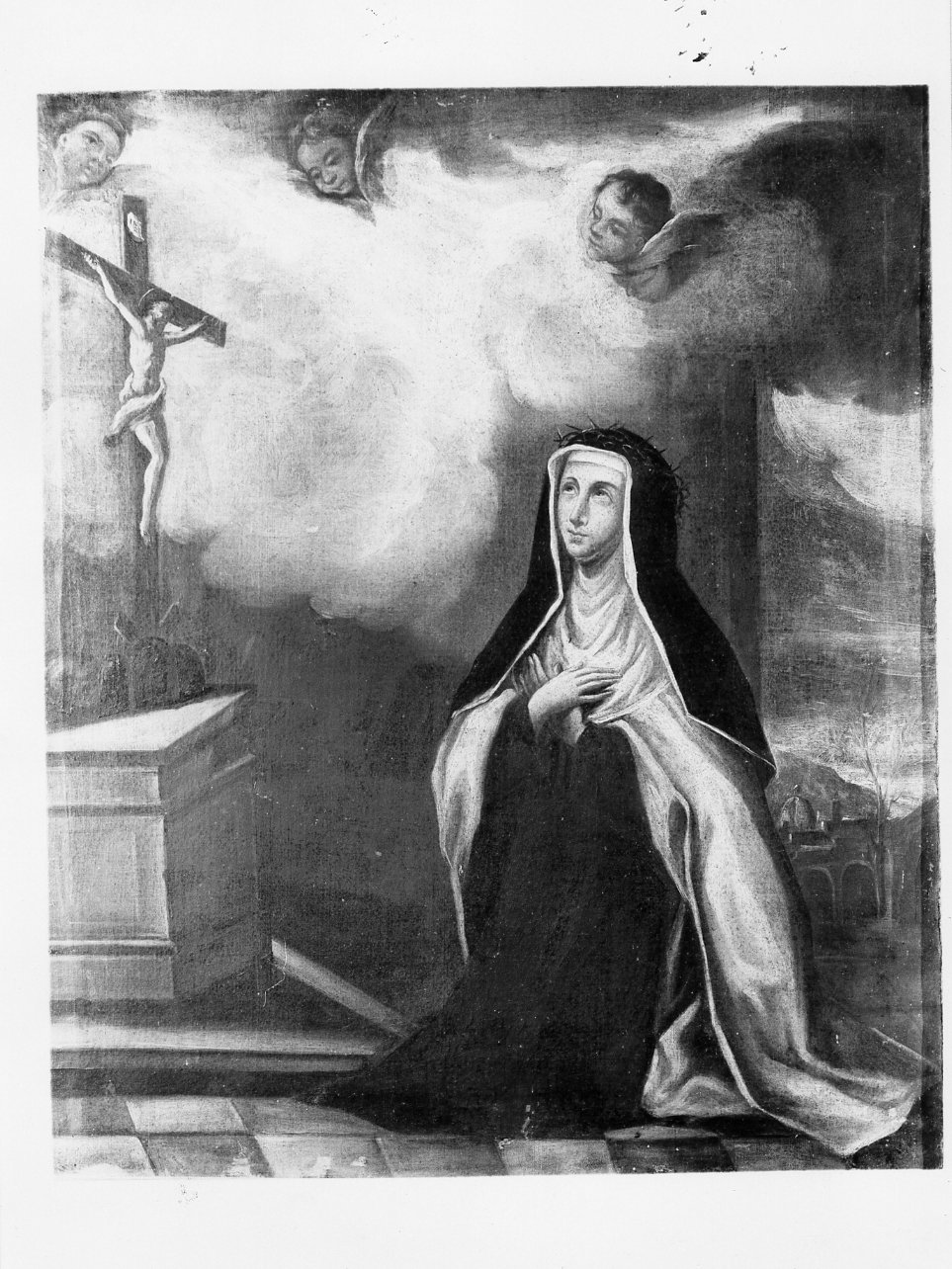 Santa Rita da Cascia (dipinto) - ambito campano (seconda metà sec. XVIII)