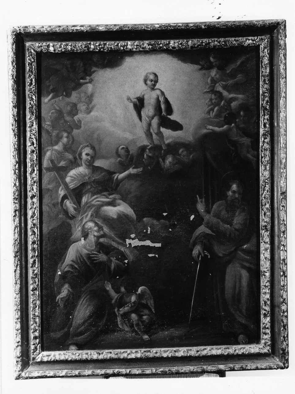 Gesù Bambino (dipinto) - ambito campano (inizio sec. XIX)