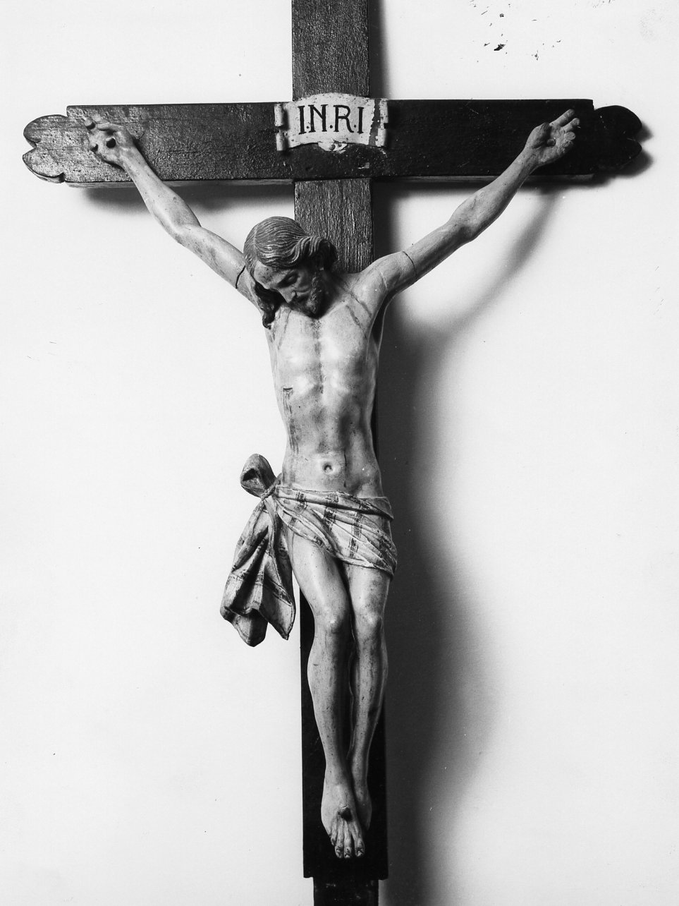 Cristo crocifisso (crocifisso) - bottega campana (inizio sec. XIX)