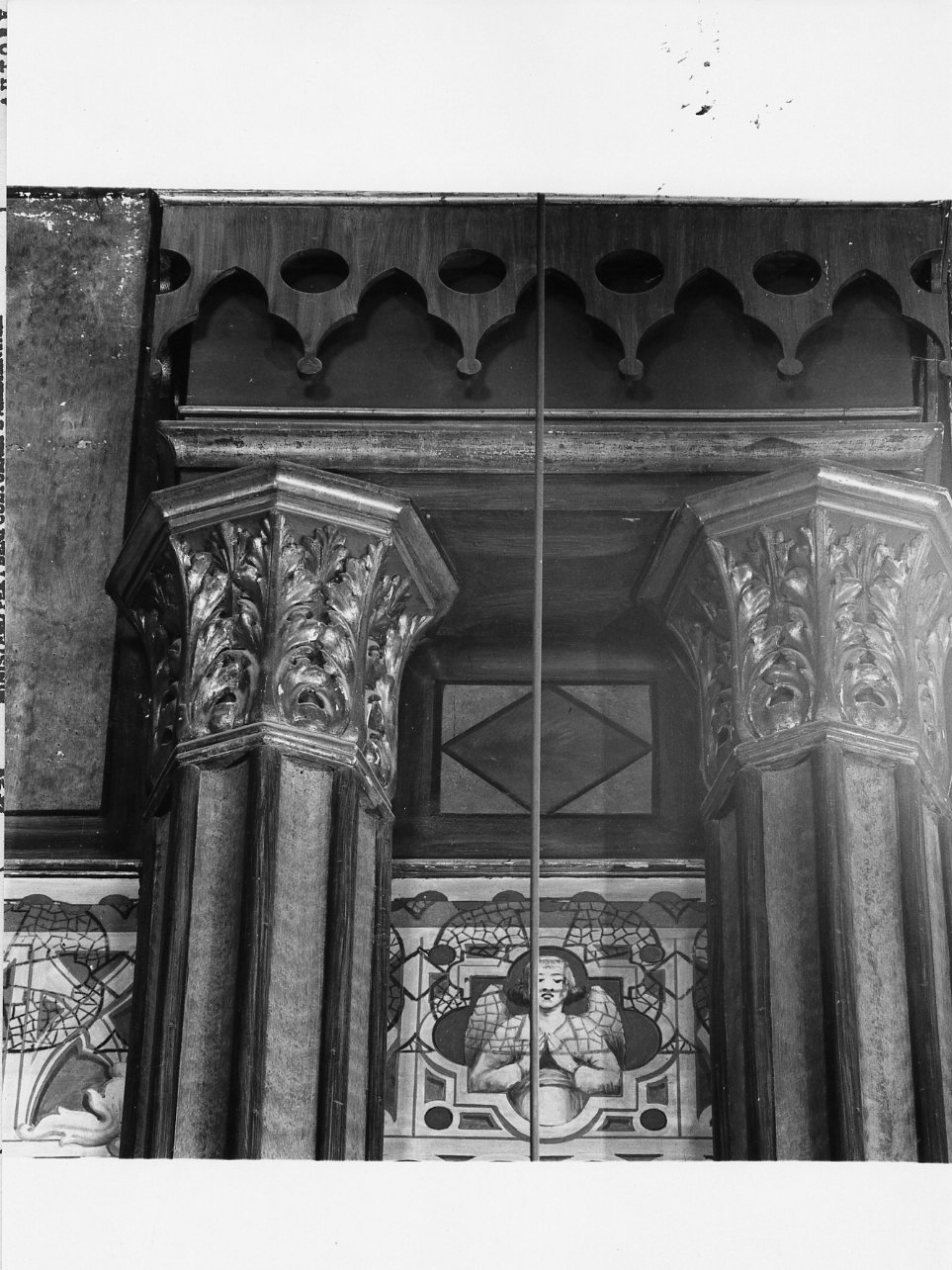 decorazione plastica - bottega napoletana (ultimo quarto sec. XIX)