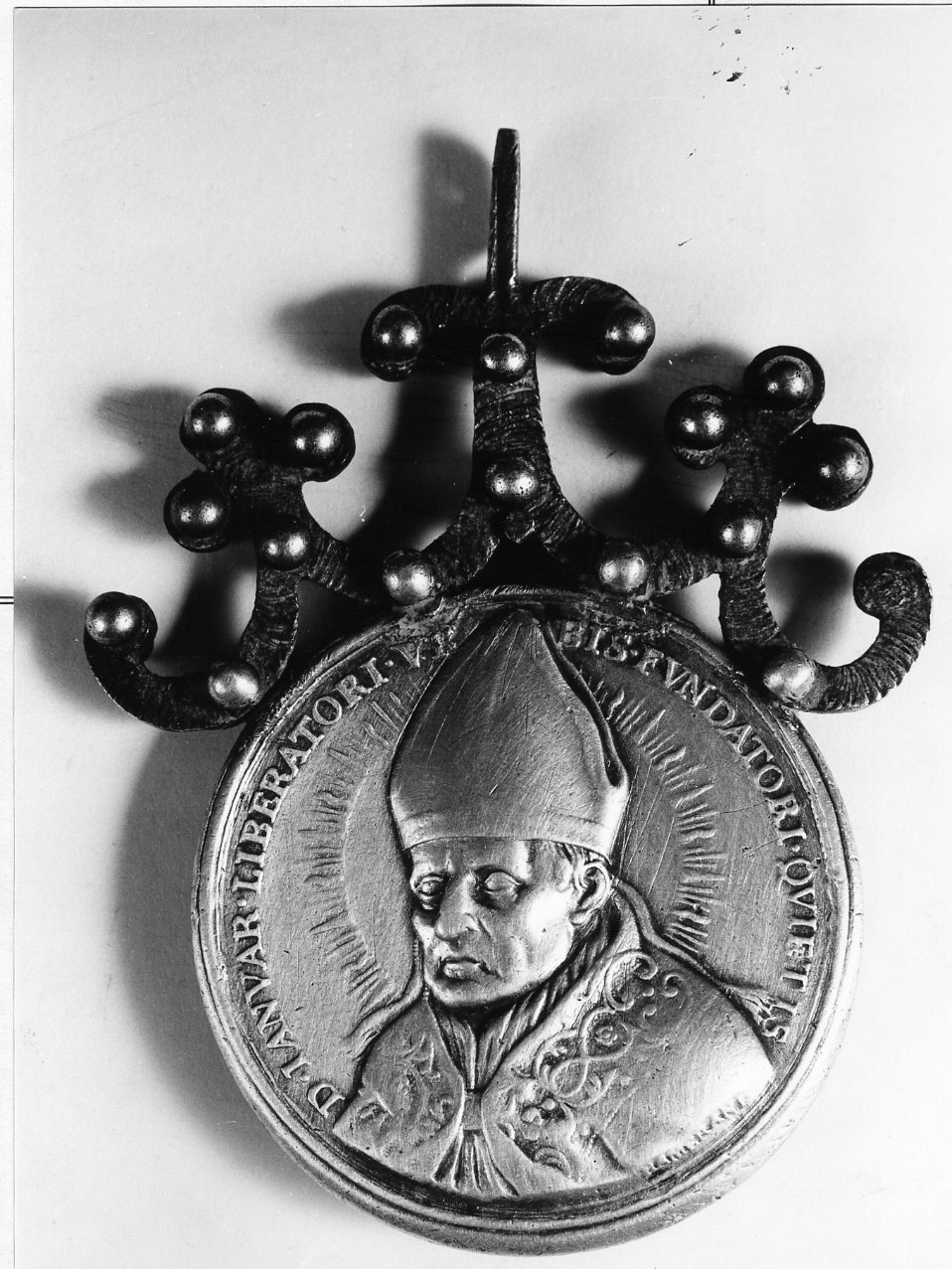 San Gennaro (medaglia) di Hamerani Ermenegildo (sec. XVIII)