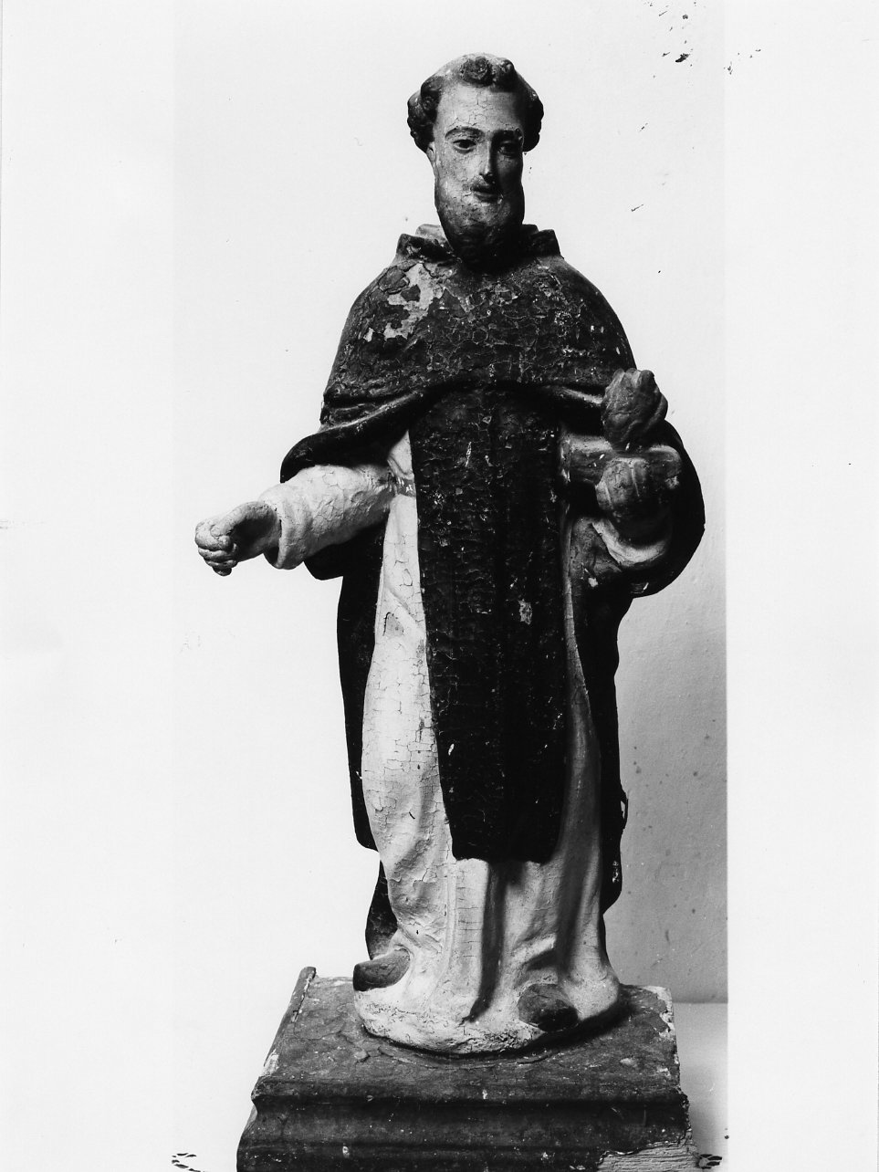 Sant'Antonio Abate (statuetta) - bottega napoletana (metà sec. XVIII)