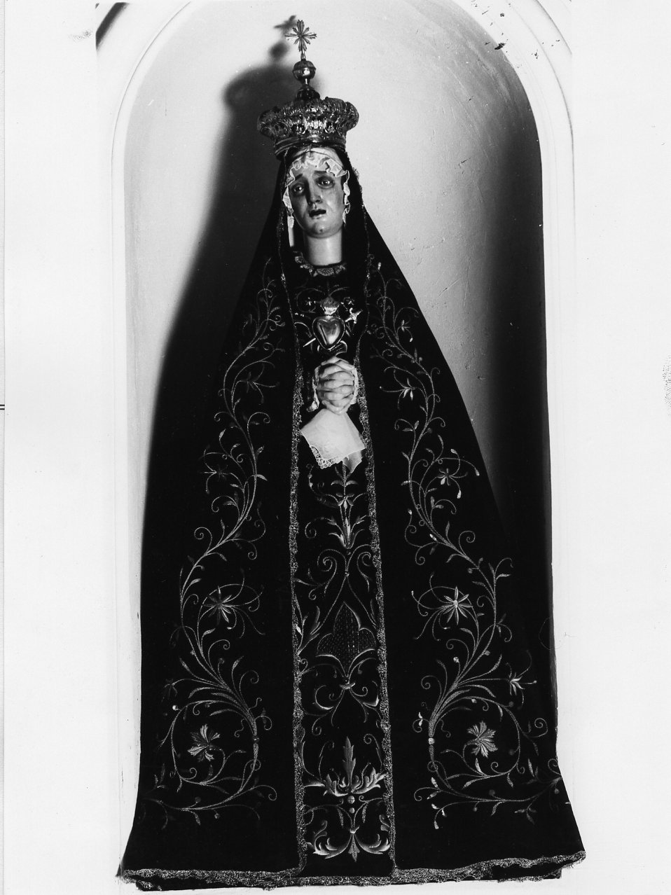 Madonna Addolorata (statua) - bottega napoletana (prima metà sec. XIX)