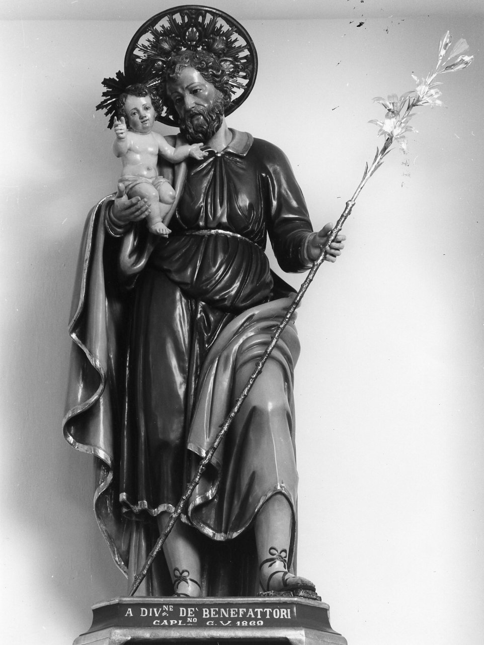 San Giuseppe (statua) - bottega napoletana (sec. XIX)