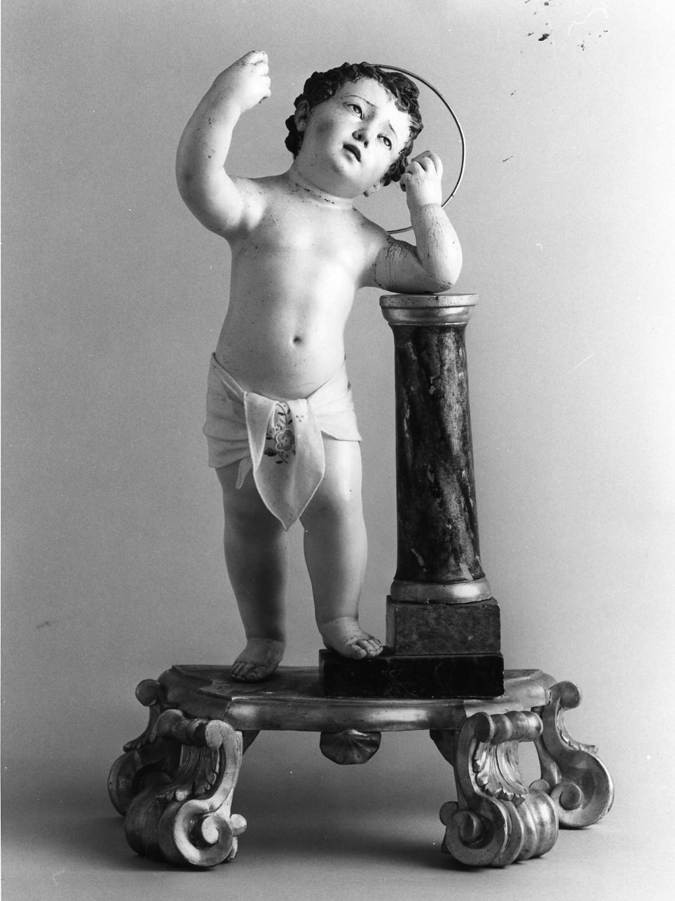 Gesù Bambino (statuetta) - bottega campana (prima metà sec. XVIII)
