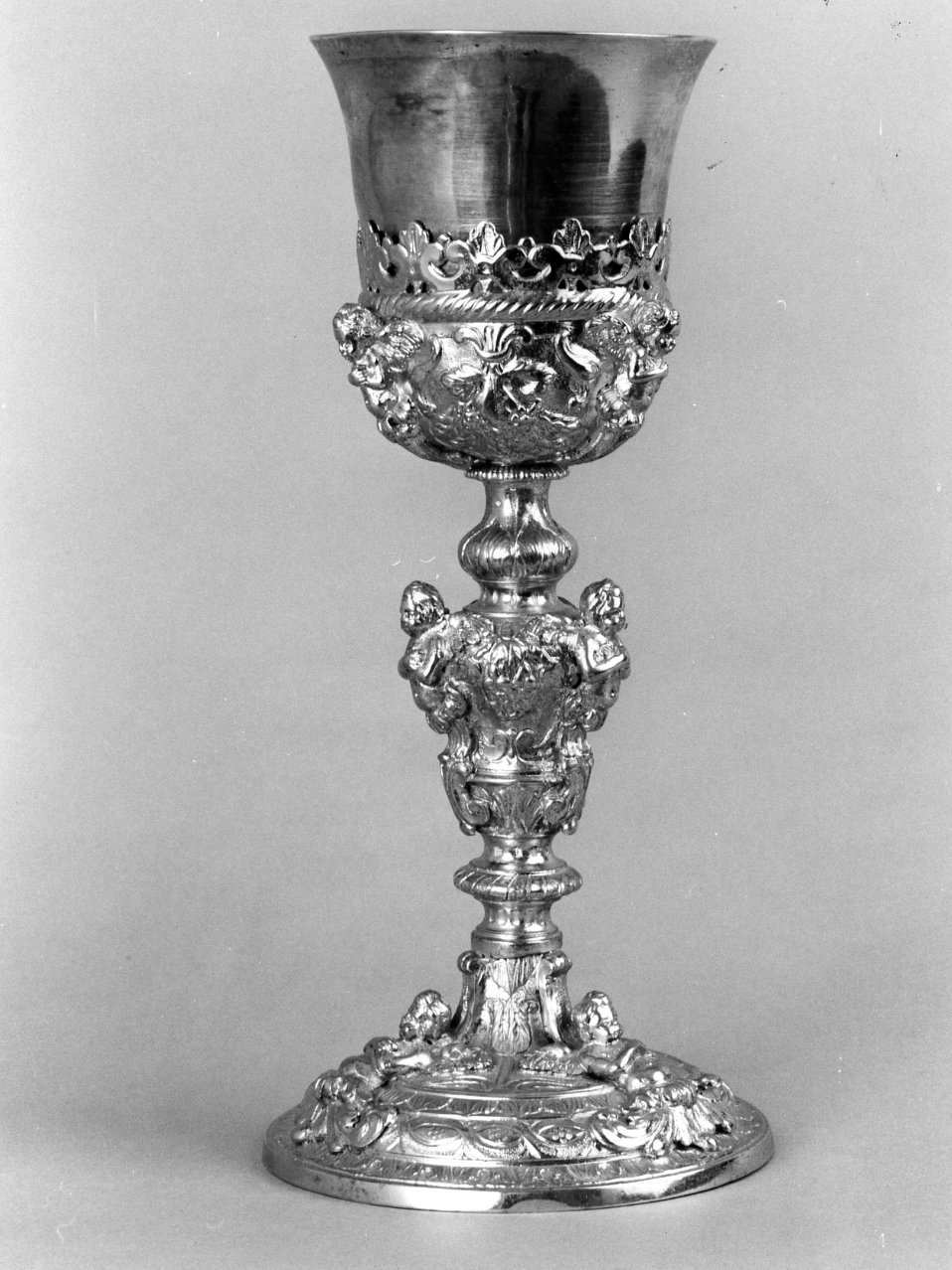 calice - bottega campana (seconda metà sec. XVIII)