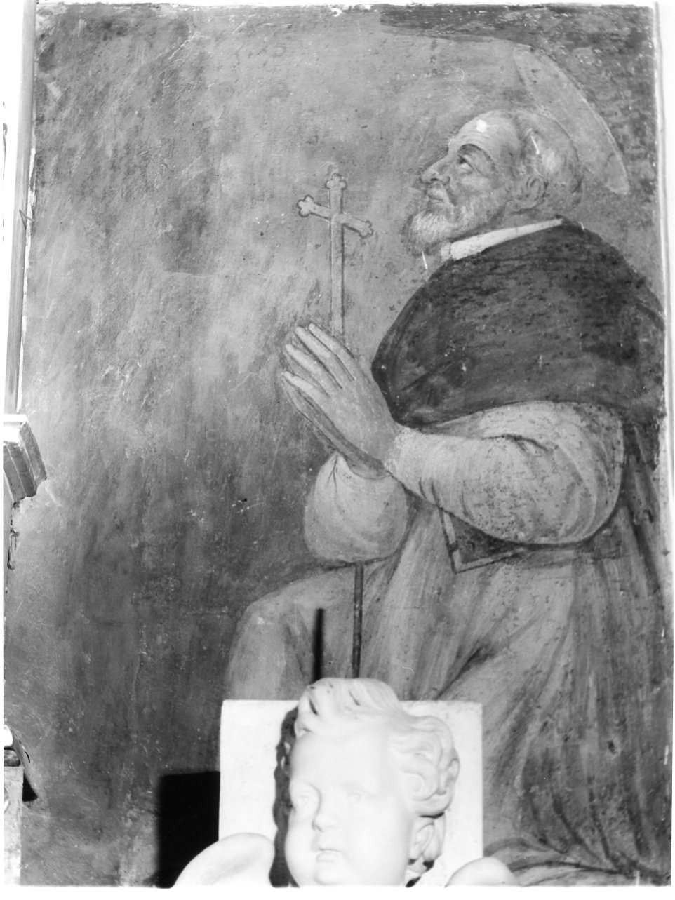 Santo (dipinto) - ambito napoletano (prima metà sec. XVII)