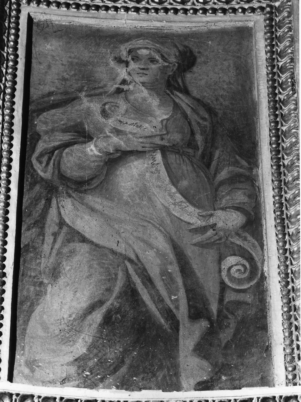 figura femminile (dipinto) di Corenzio Belisario (bottega) (prima metà sec. XVII)