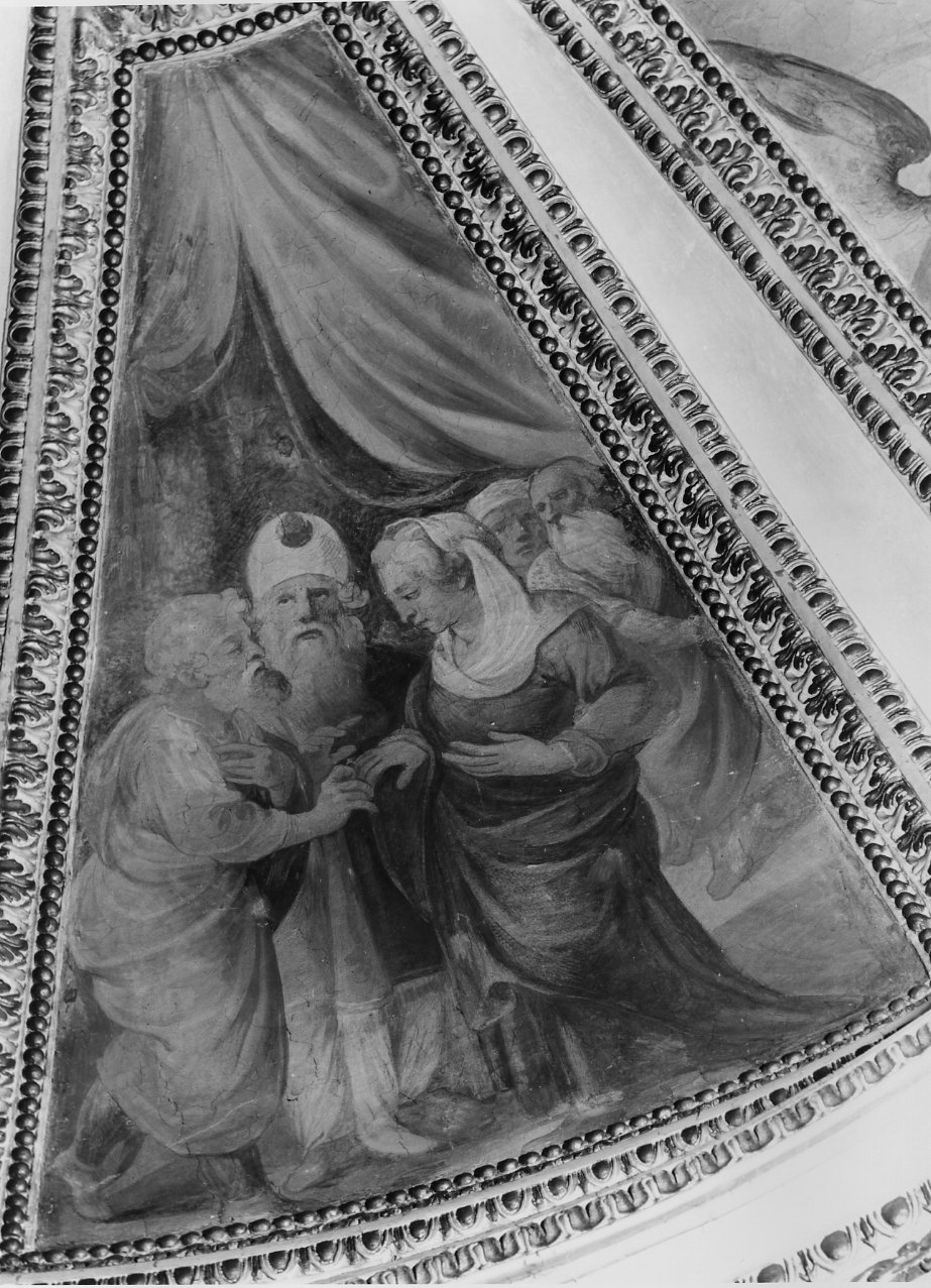 Sposalizio di Maria Vergine (dipinto) di Corenzio Belisario (bottega) (prima metà sec. XVII)