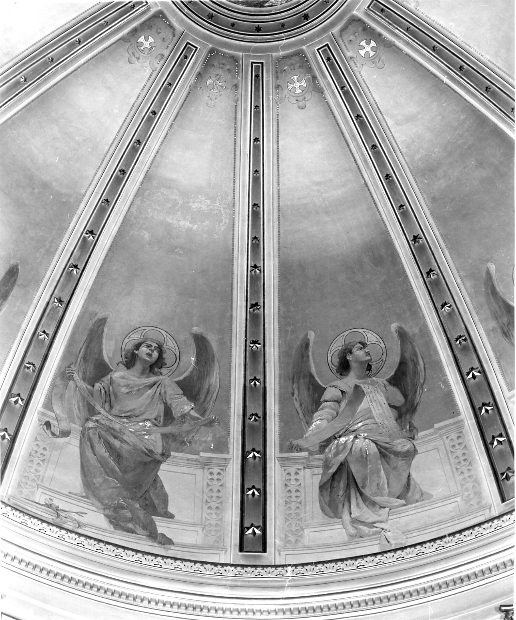 angeli (dipinto) di Taglialatela Luigi (sec. XX)