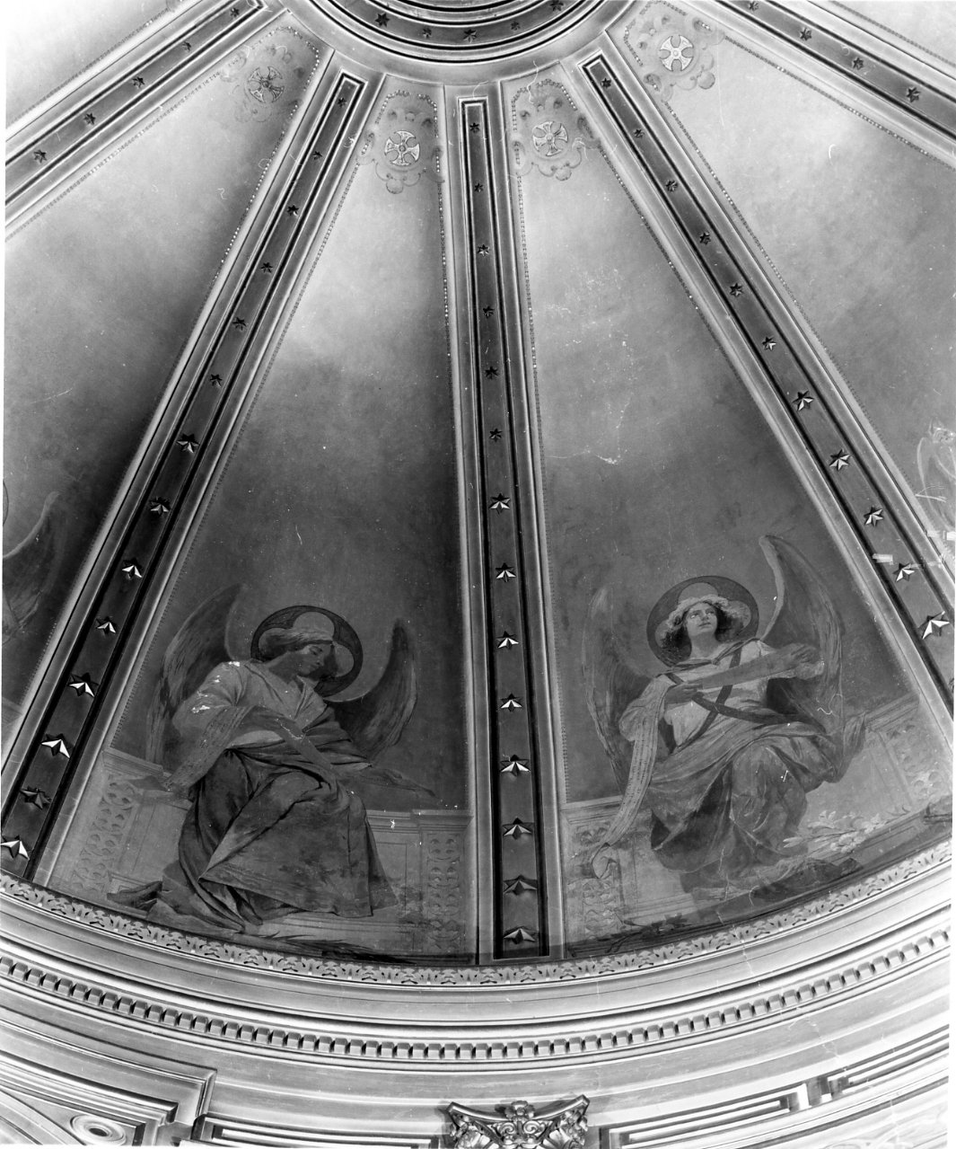 angeli (dipinto) di Taglialatela Luigi (sec. XX)