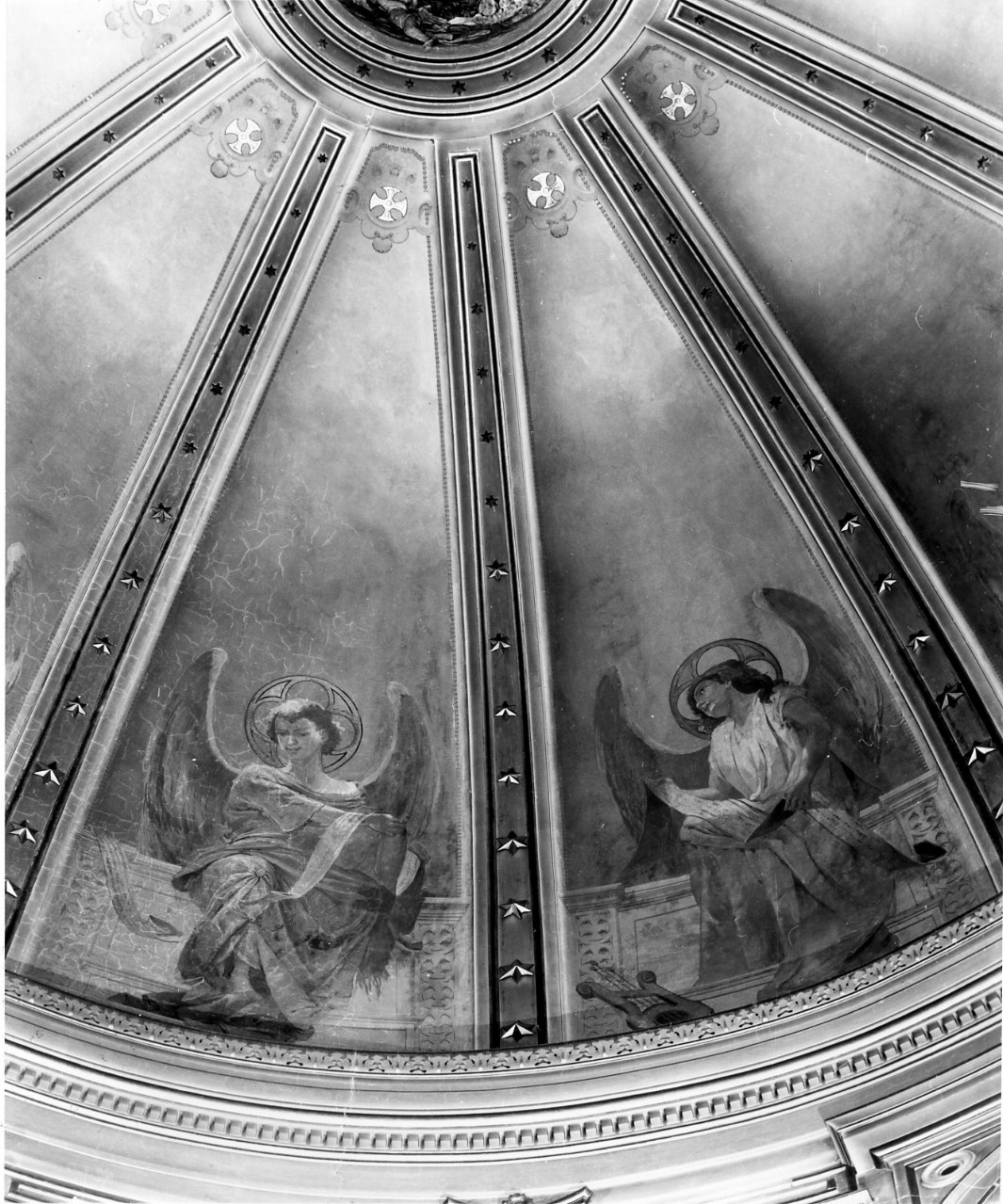 angeli (dipinto) di Taglialatela Luigi (sec. XX)