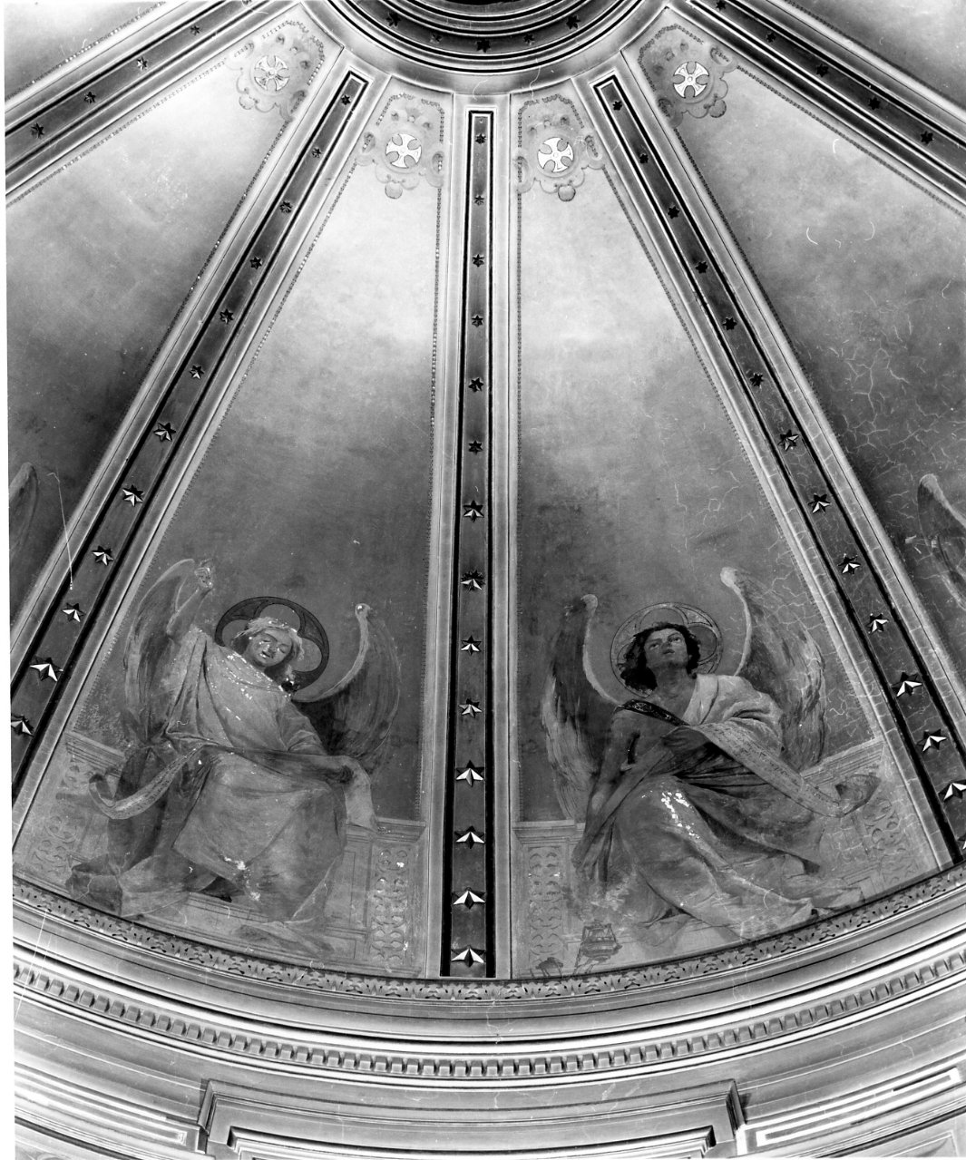 angeli (dipinto) di Taglialatela Luigi (sec. XX)