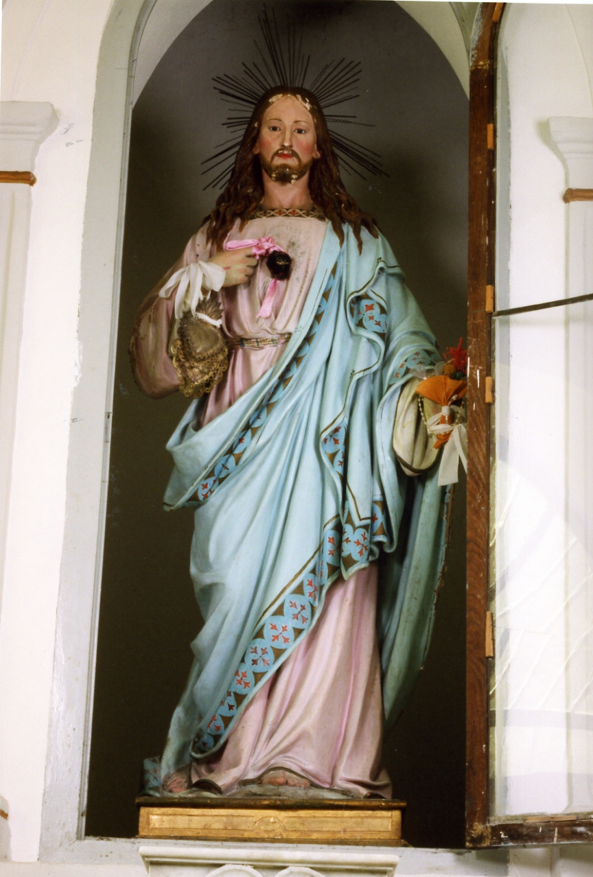 Sacro Cuore di Gesù (statua) - bottega napoletana (fine sec. XIX)