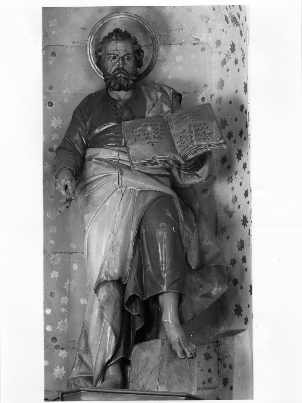 San Pietro Apostolo (statua) - bottega napoletana (sec. XIX)