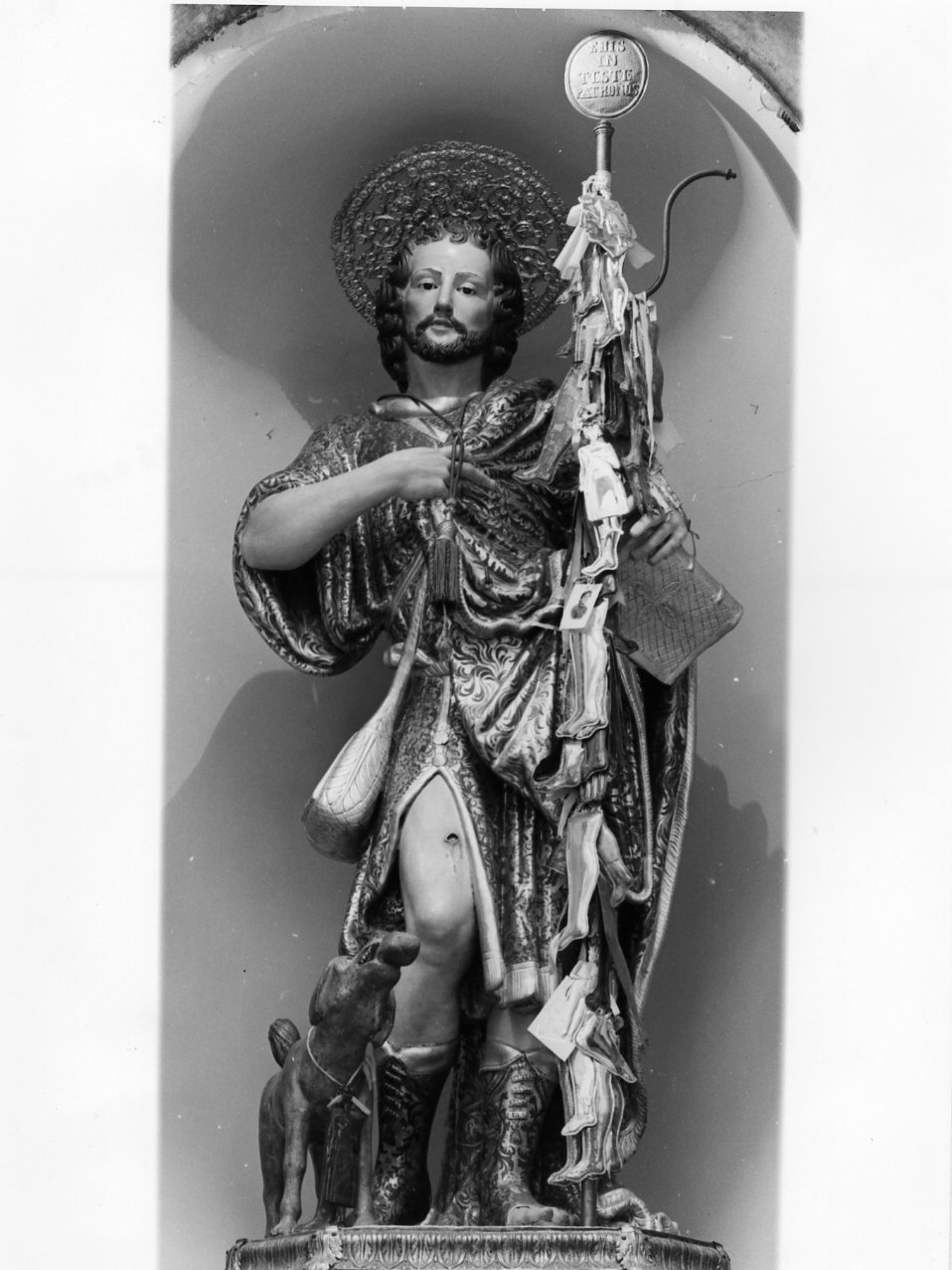 aureola di statua - bottega napoletana (seconda metà sec. XVII)