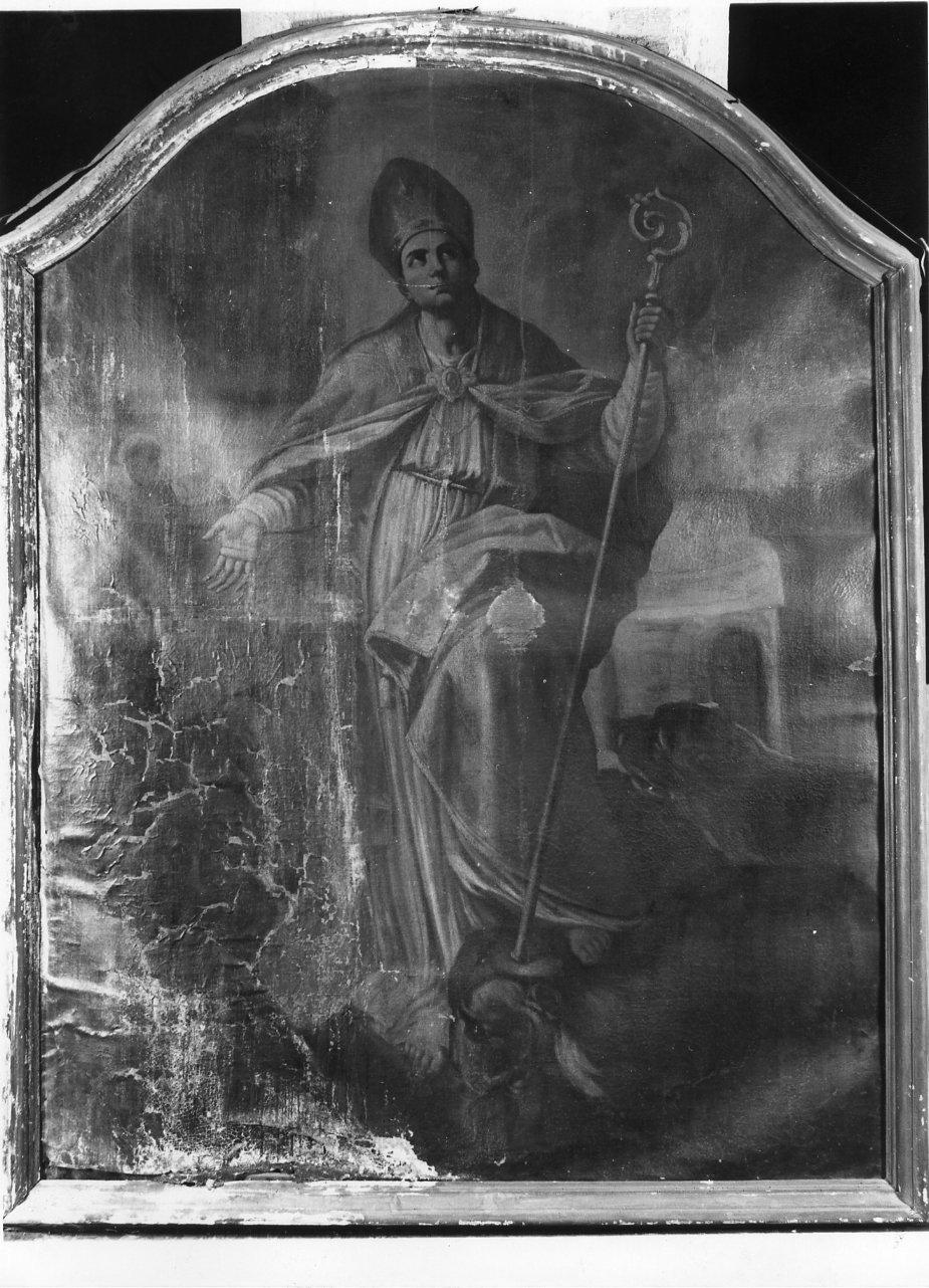 San Gennaro (dipinto) di Giordano Luca (cerchia) (prima metà sec. XVIII)