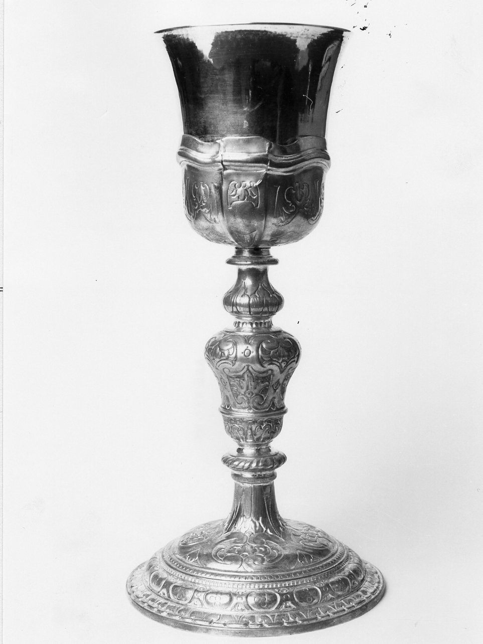 calice - bottega napoletana (sec. XIX)