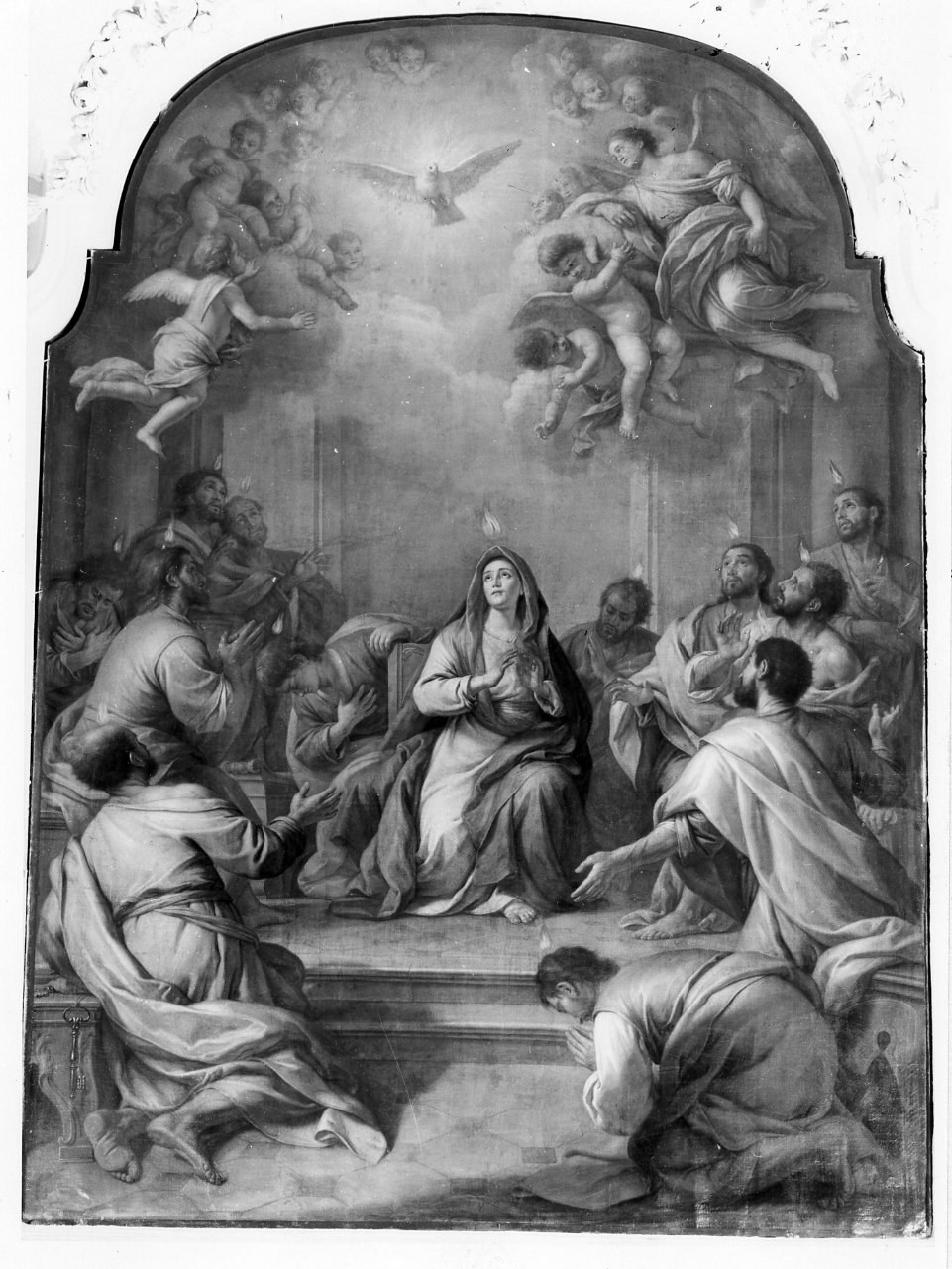 Pentecoste (dipinto) di Di Spigna Alfonso (sec. XVIII)
