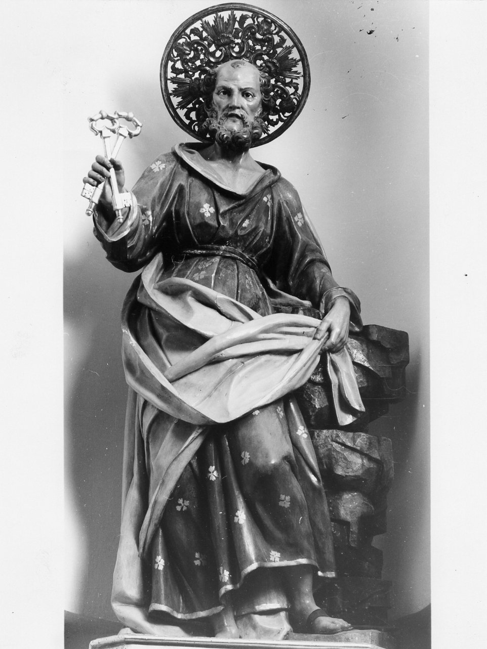 San Pietro Apostolo (statua) - bottega napoletana (inizio sec. XIX)