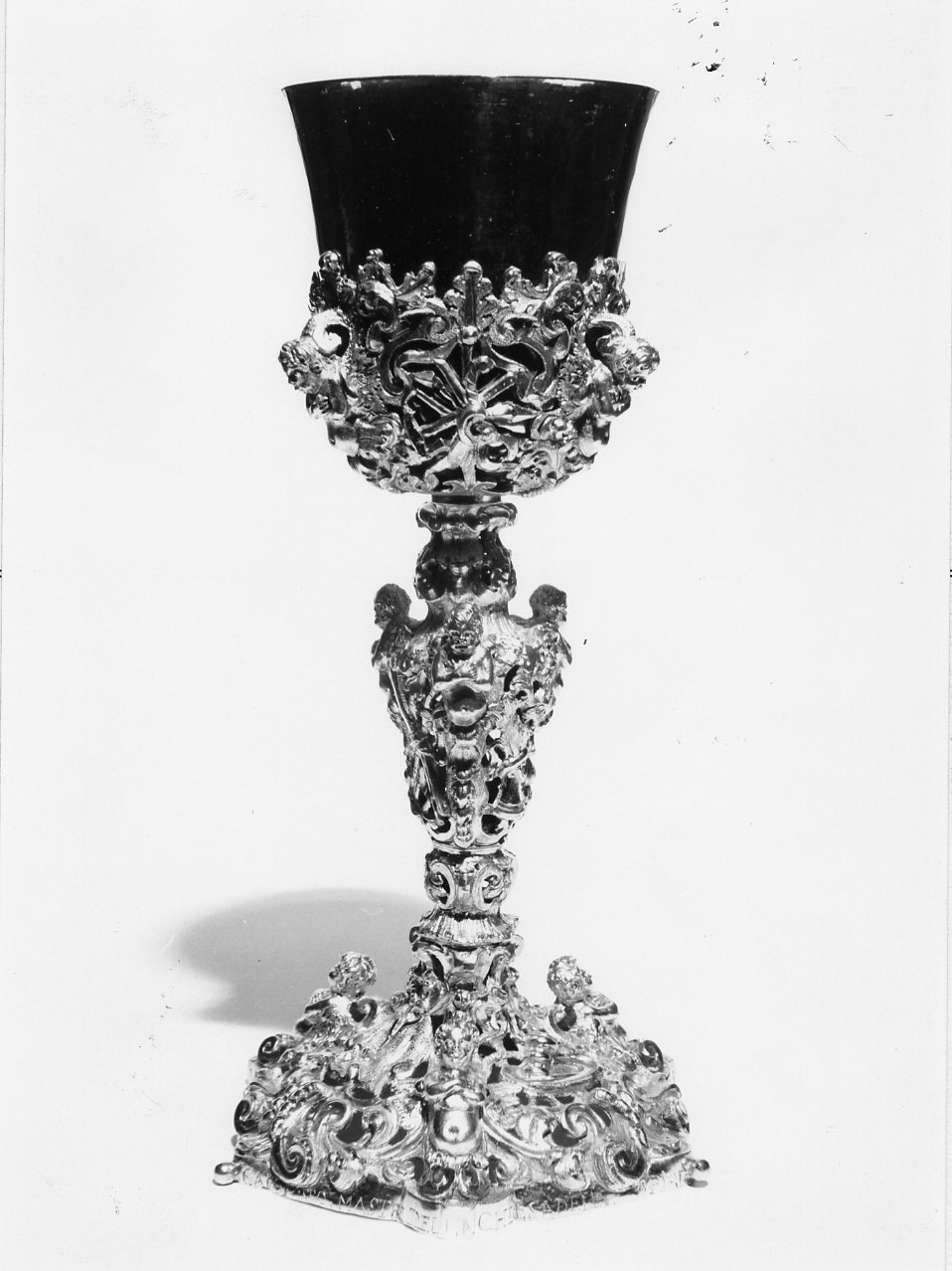 calice - bottega napoletana (sec. XVIII)