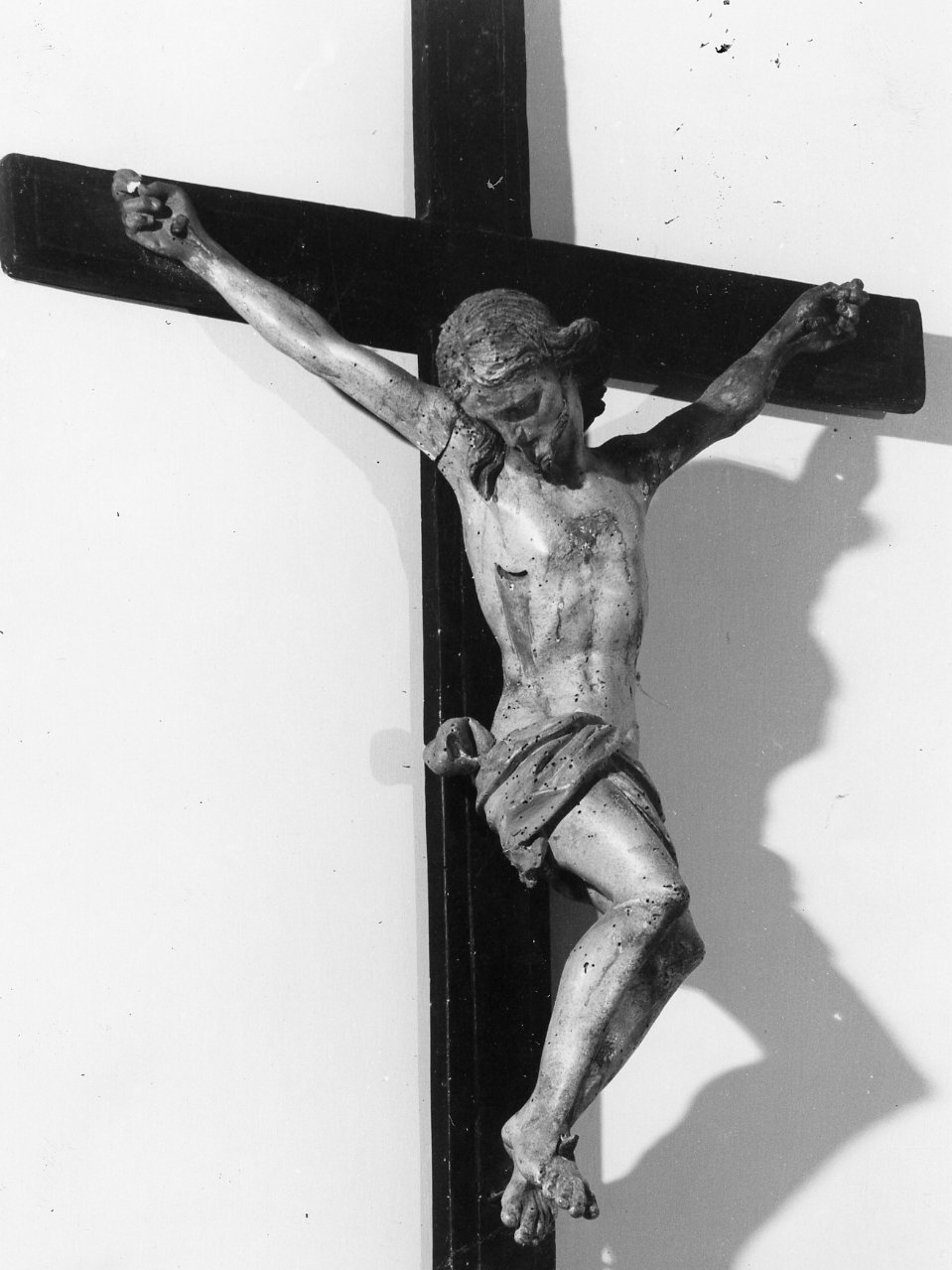 Cristo crocifisso (crocifisso) - bottega campana (fine sec. XVIII)