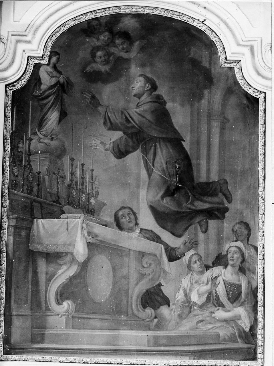 Santo (dipinto) di Di Spigna Alfonso (seconda metà sec. XVIII)